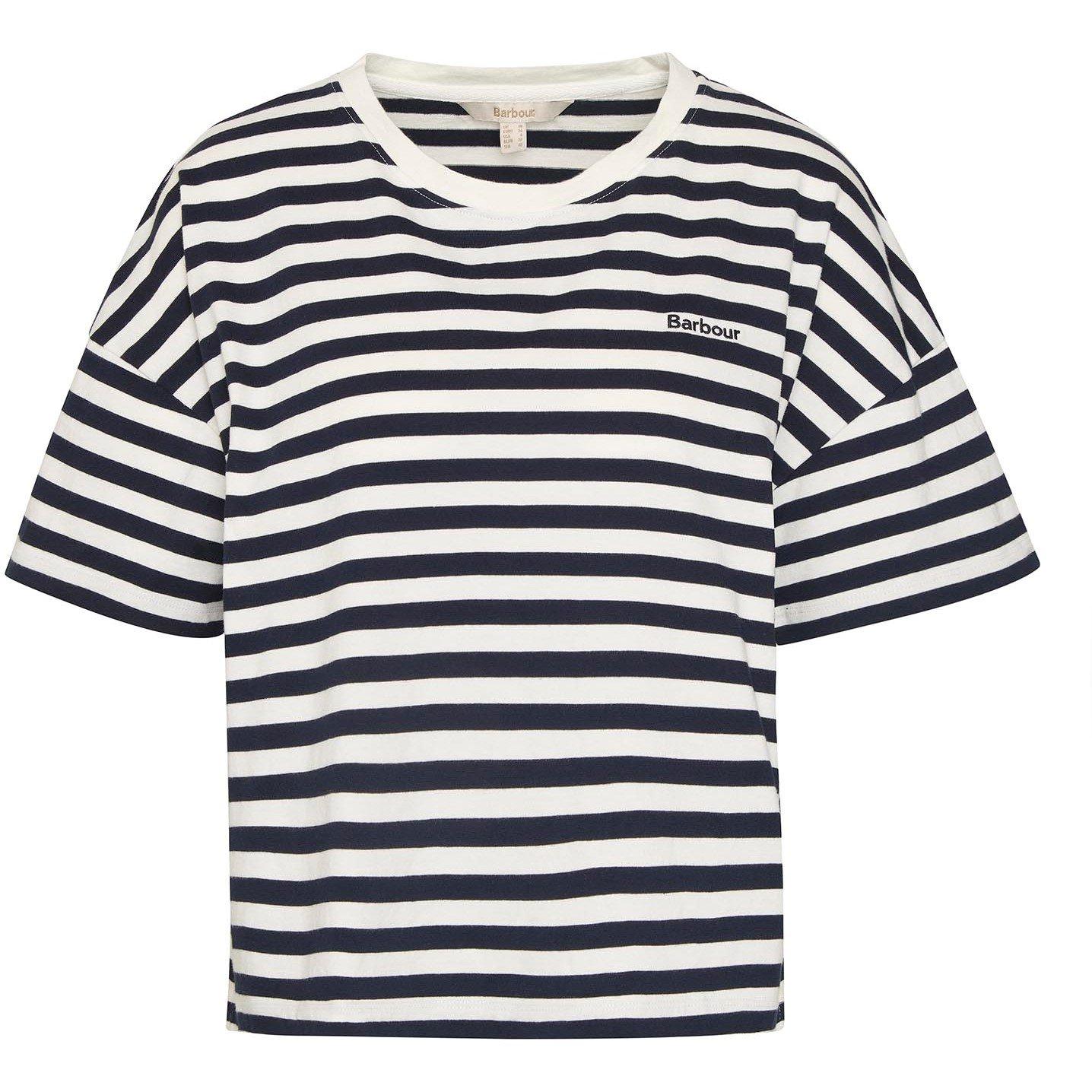 Barbour Women's Adria T-Shirt - Navy Stripe - 10 (S)