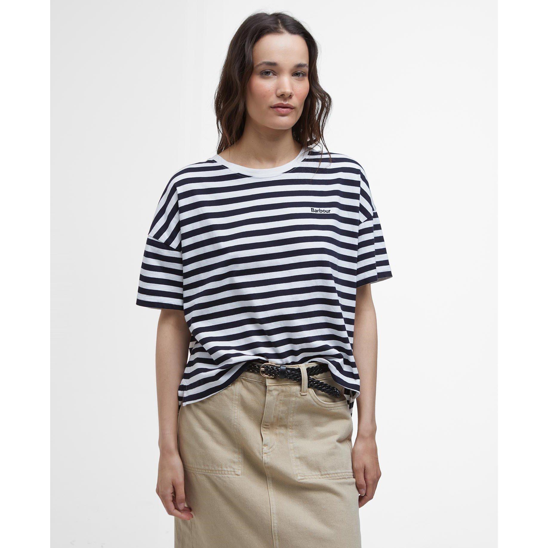Navy Stripe - Barbour - Adria T-Shirt - 2