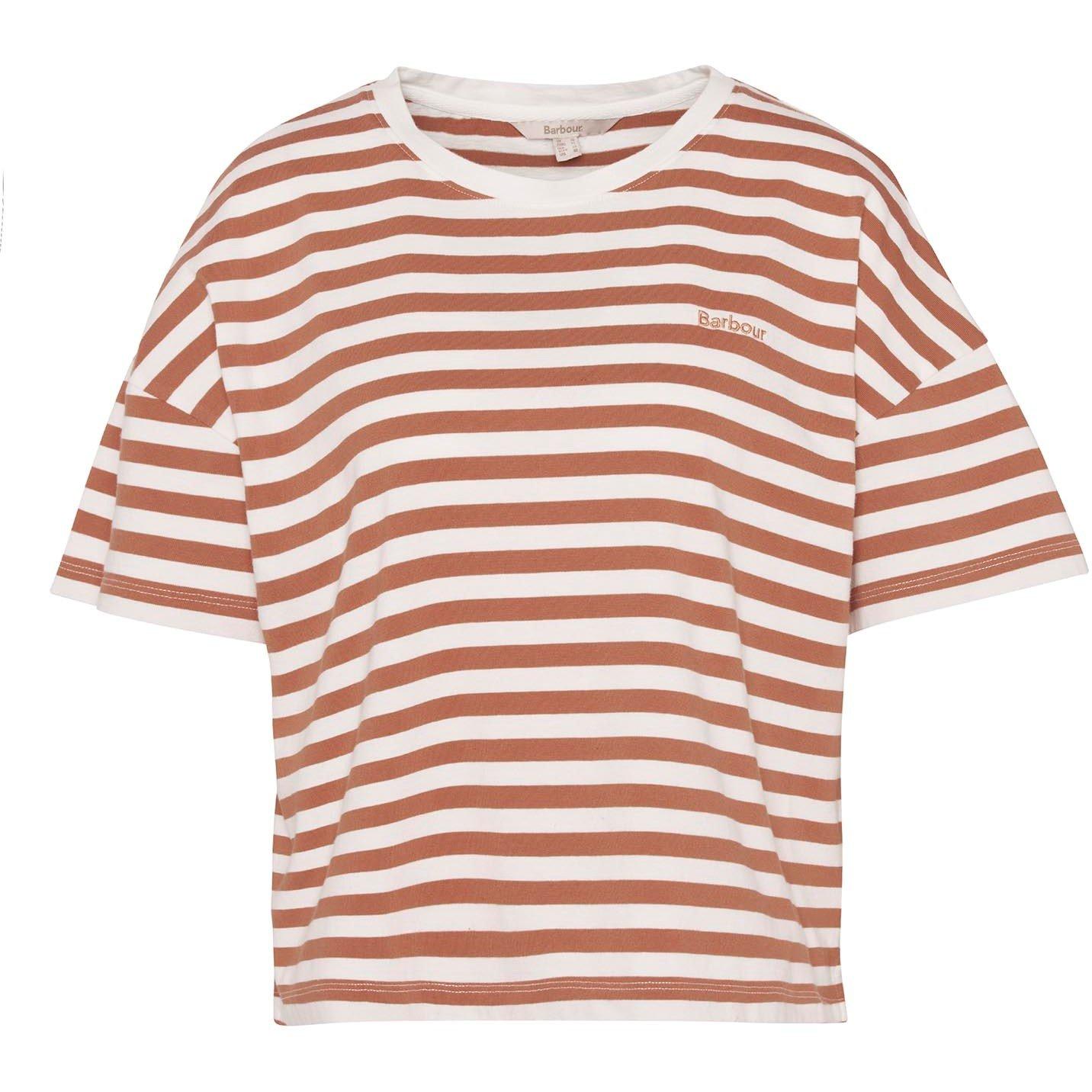 Barbour Women's Adria T-Shirt - Bran Stripe - 12 (M)