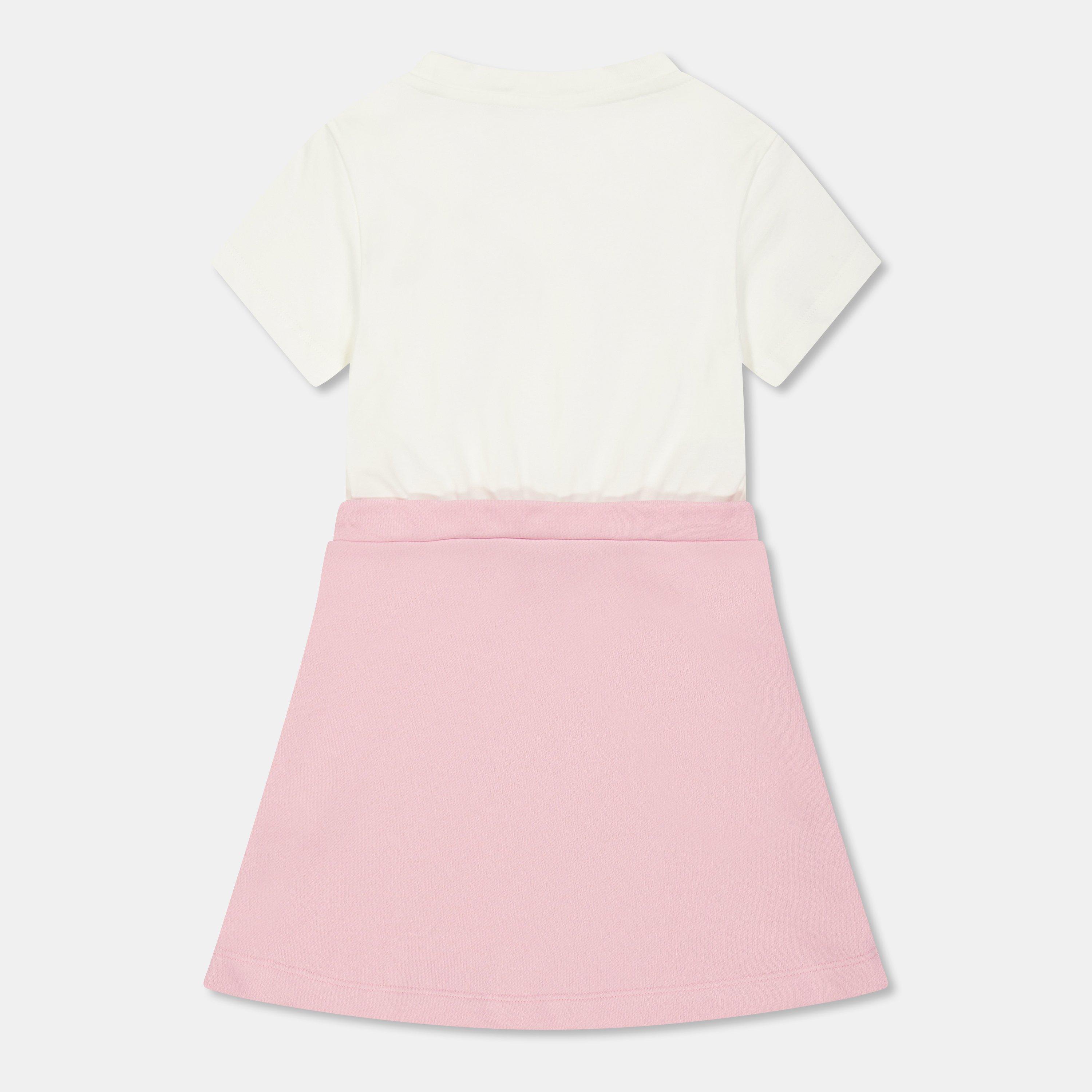 Pink Wht 6WA50 - Versace - Versace Logo Dress Jn61 - 2