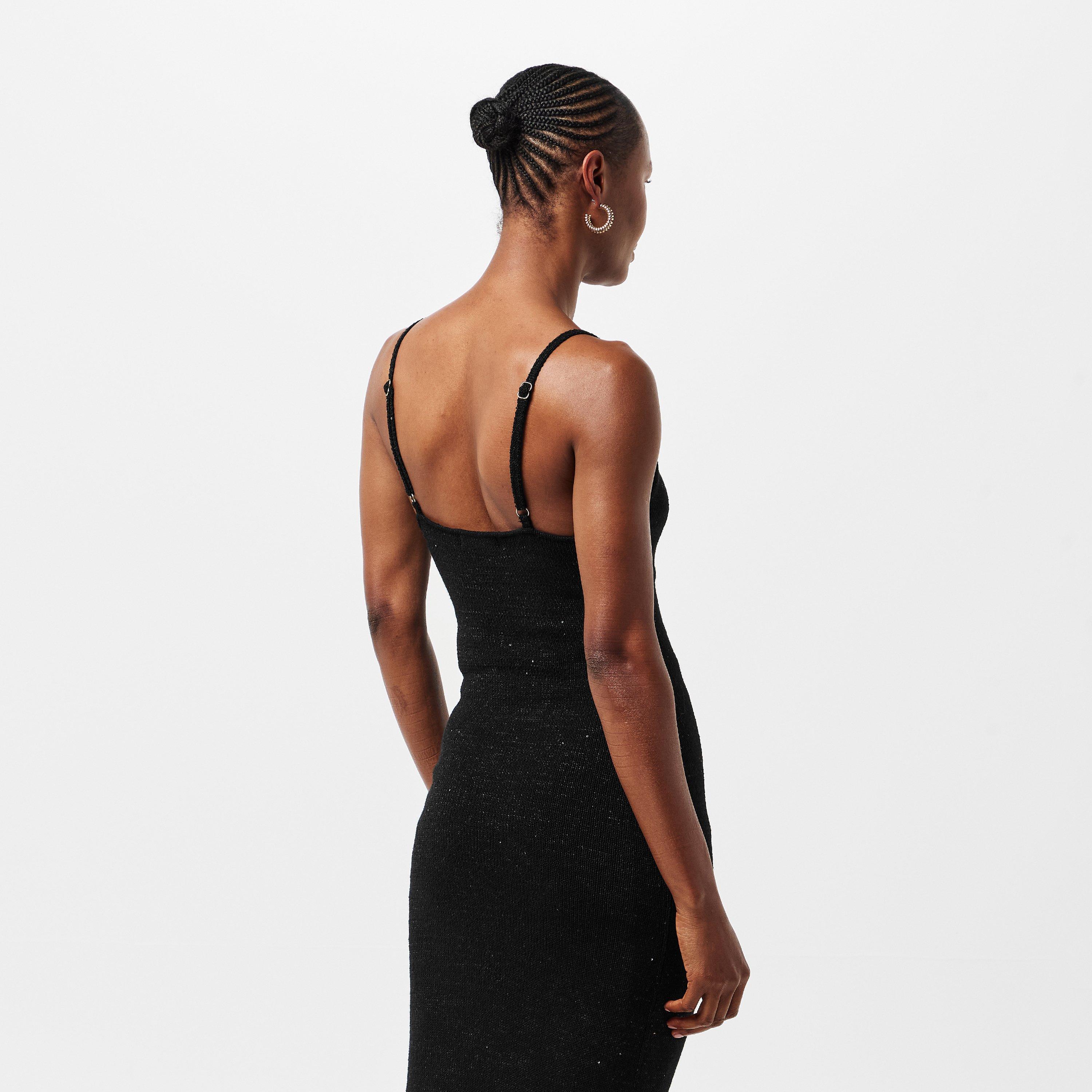 Black Sequin - Asta Resort - Women's Delilah Maxi Dress - 4