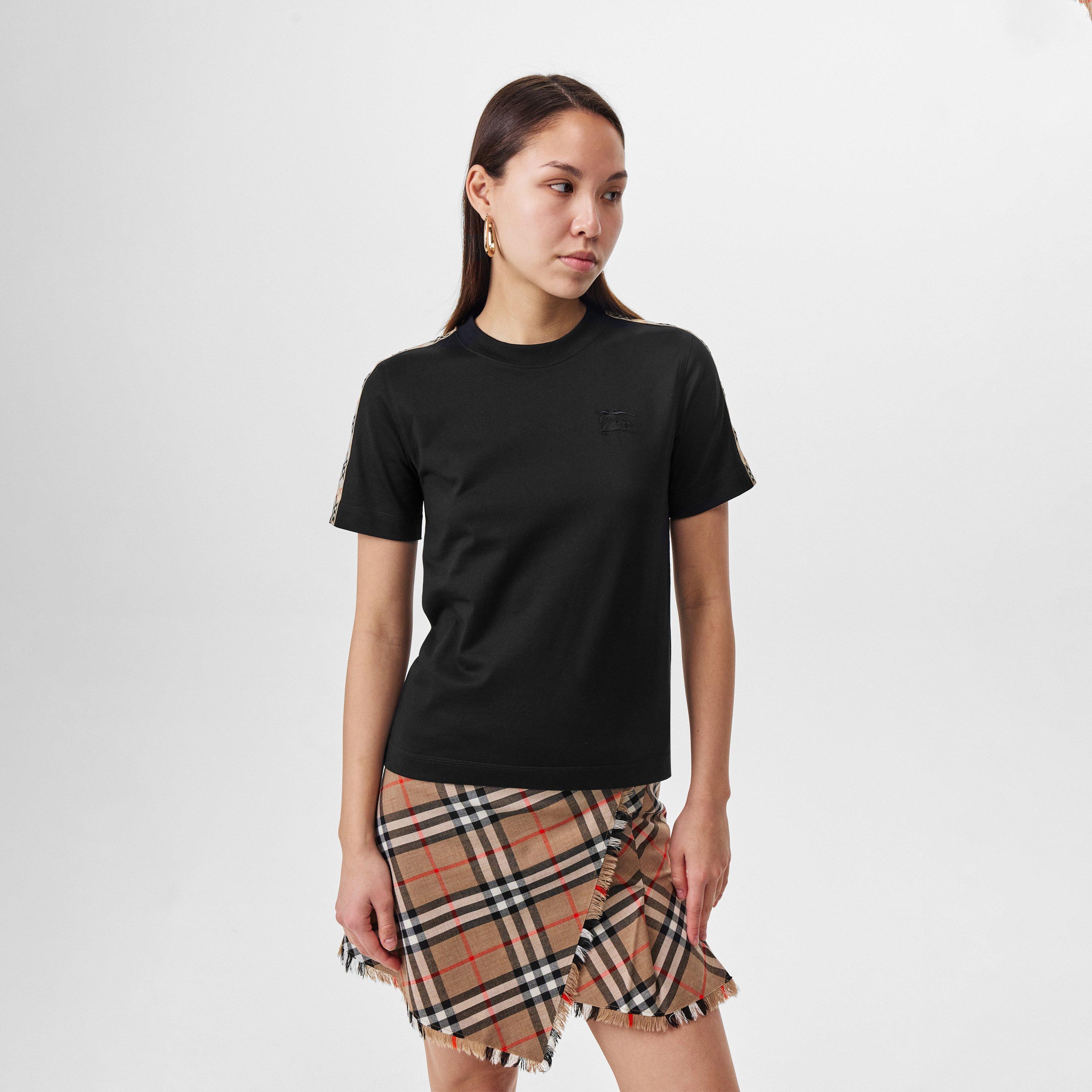 Black - Burberry - Tape Tee - 3