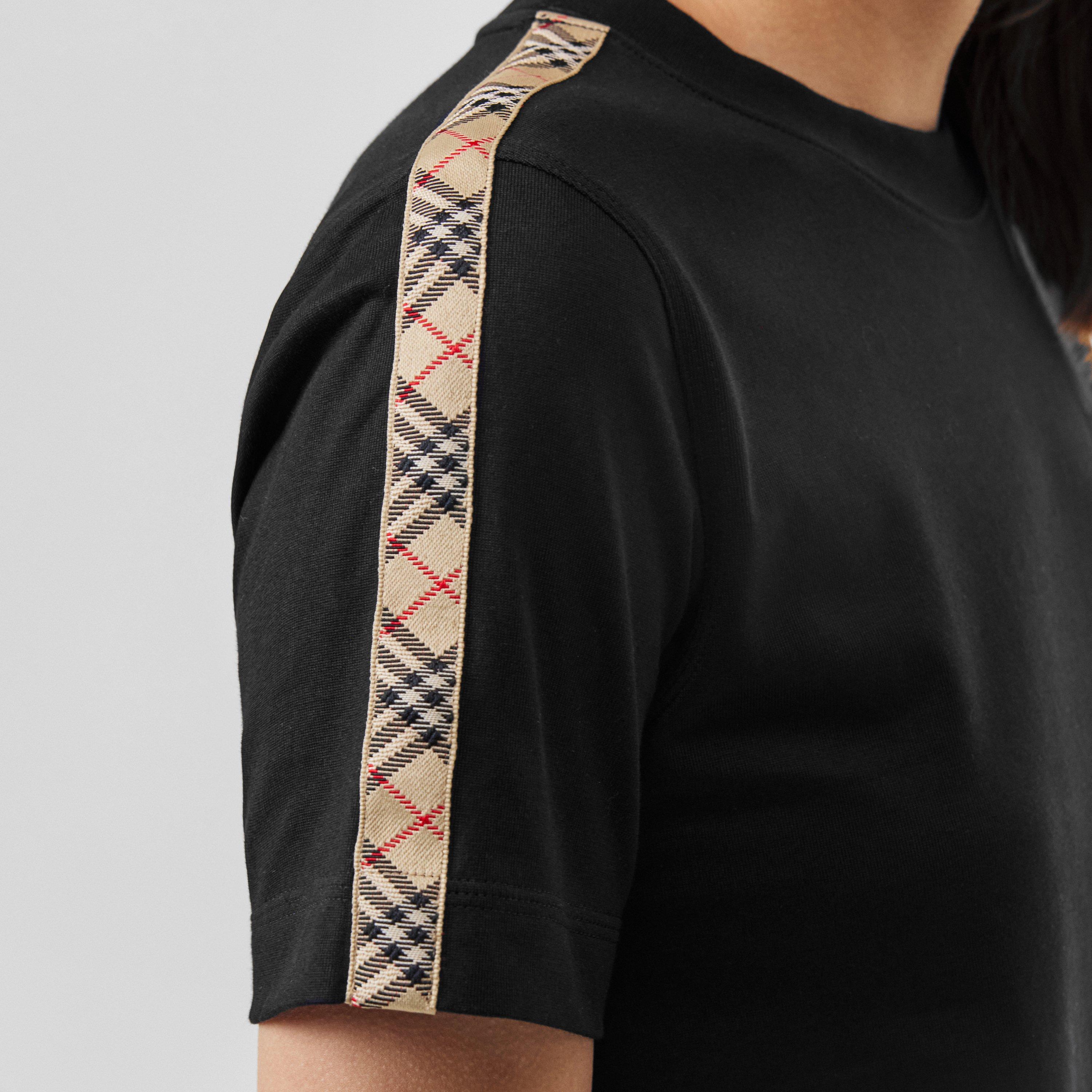 Black - Burberry - Tape Tee - 5