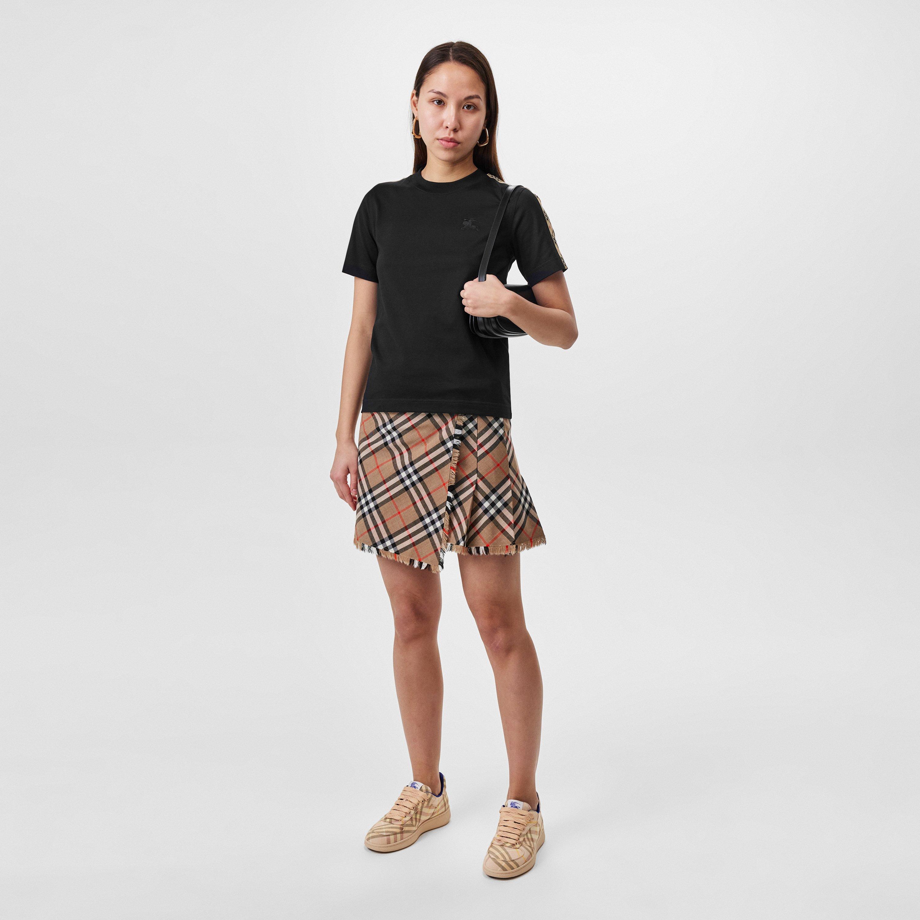 Black - Burberry - Tape Tee - 6