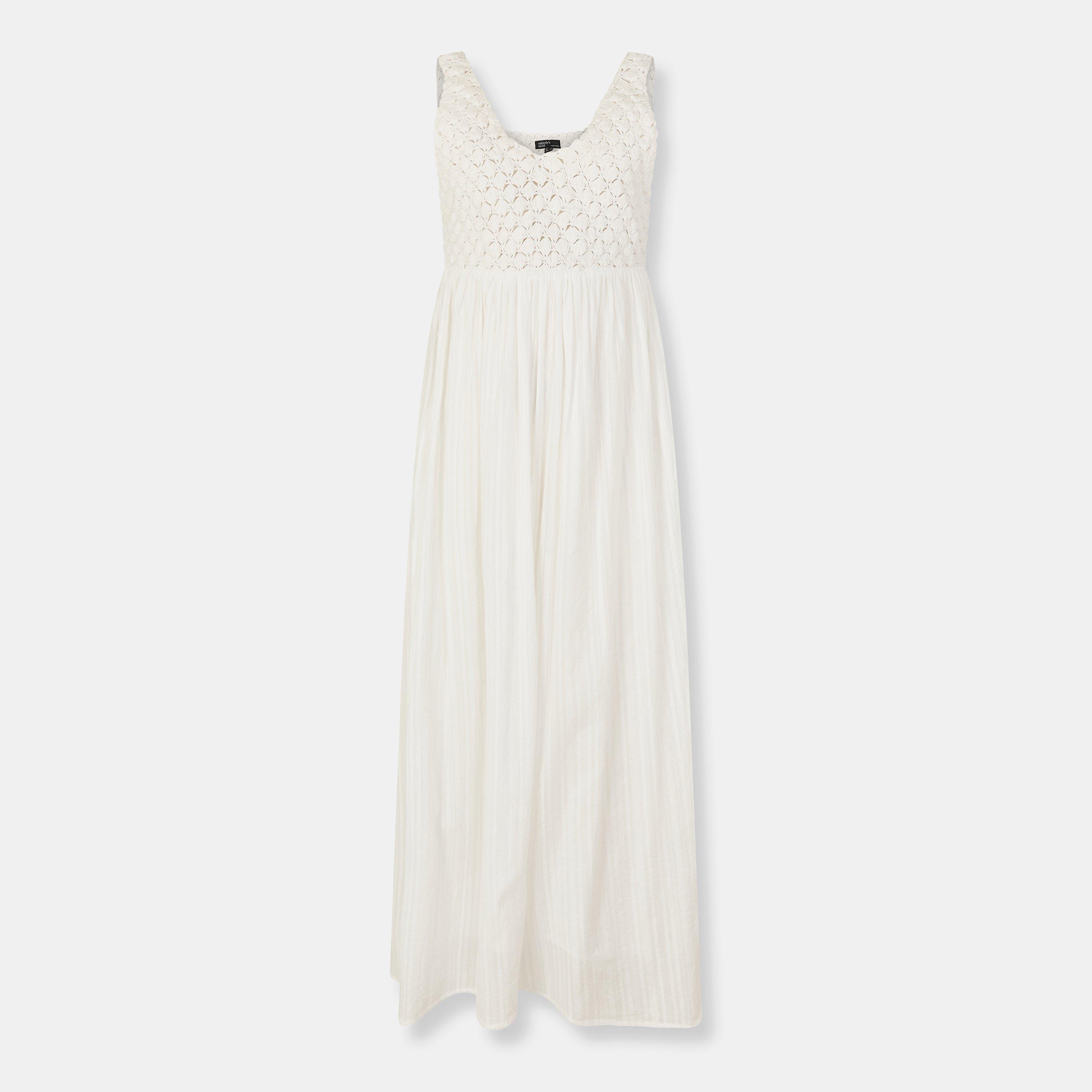Bianco - Nobodys Child - Women's Elizabetta Midi Slip Dress - 1