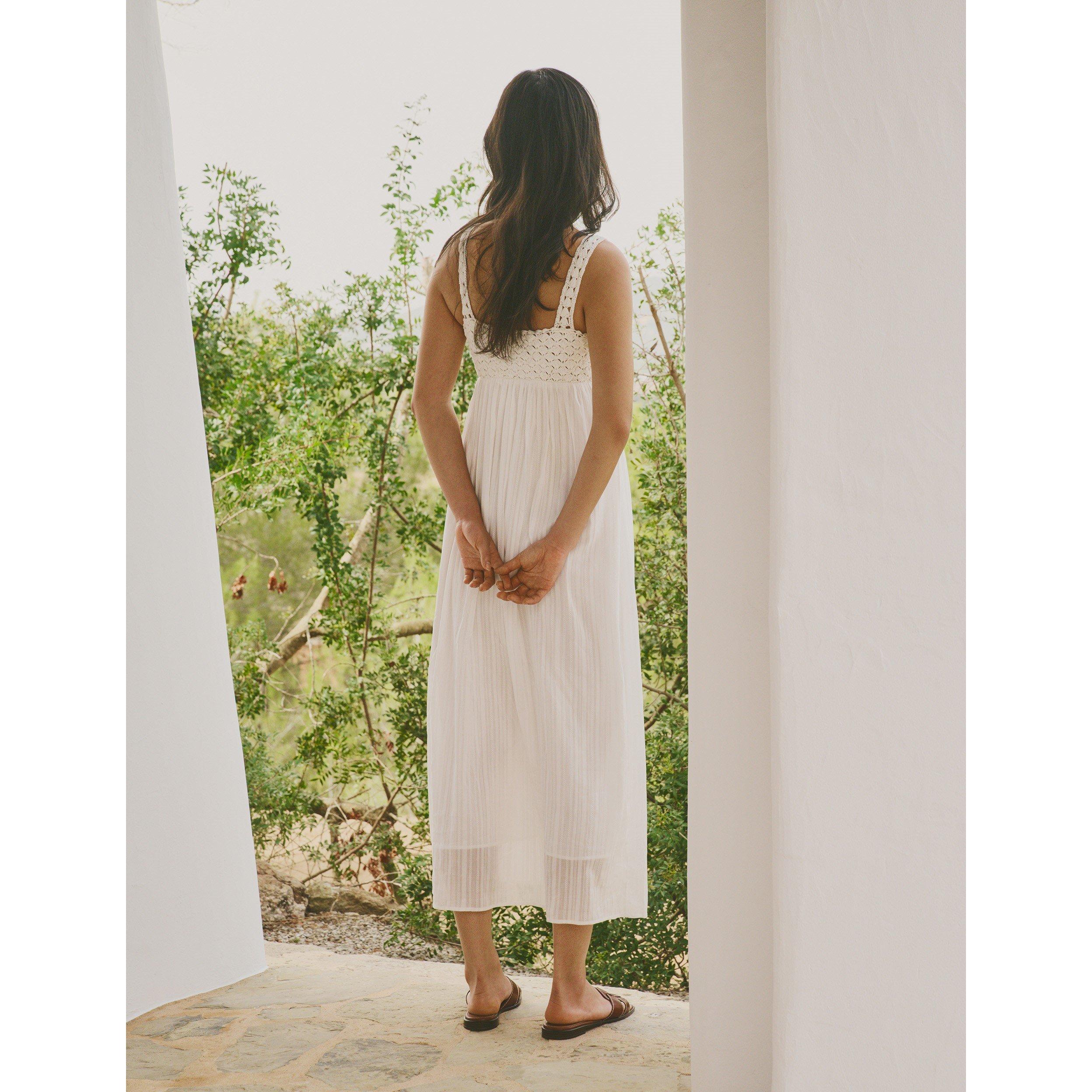 Bianco - Nobodys Child - Women's Elizabetta Midi Slip Dress - 4