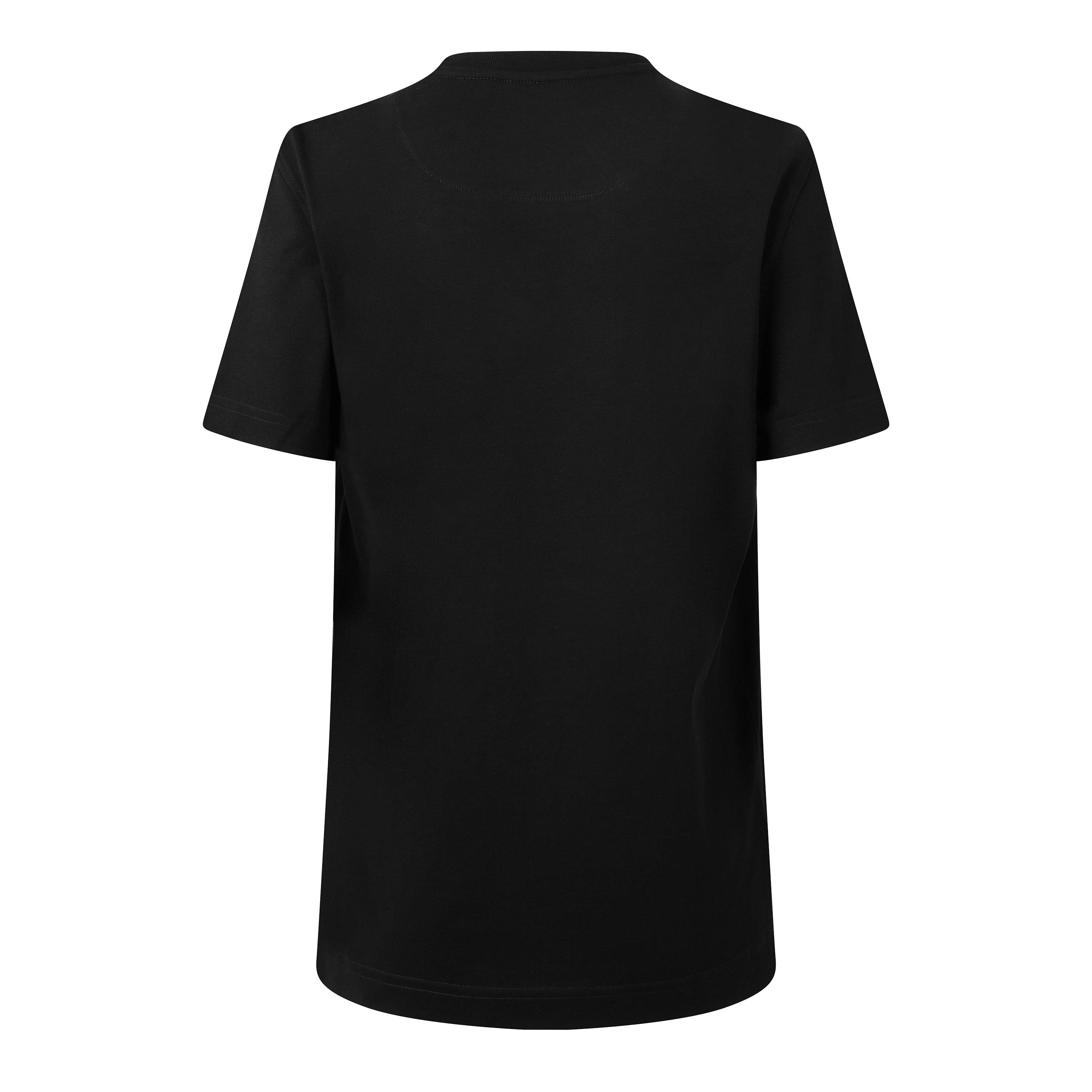 Black Ivory - Alexander McQueen - Alex Lace LG T-Shirt Ld63 - 2