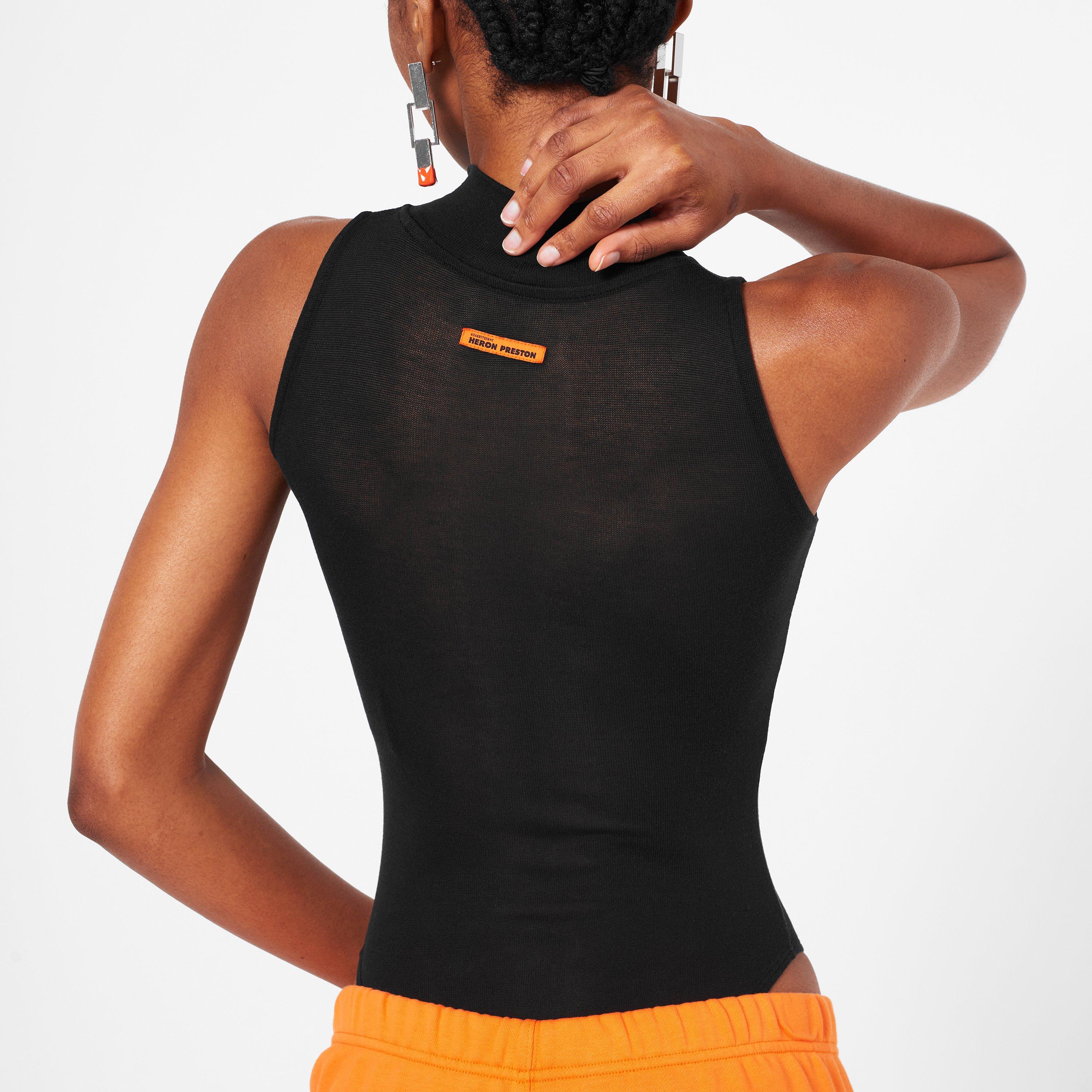 Black 1001 - Heron Preston - Sleeveless Bodysuit - 5