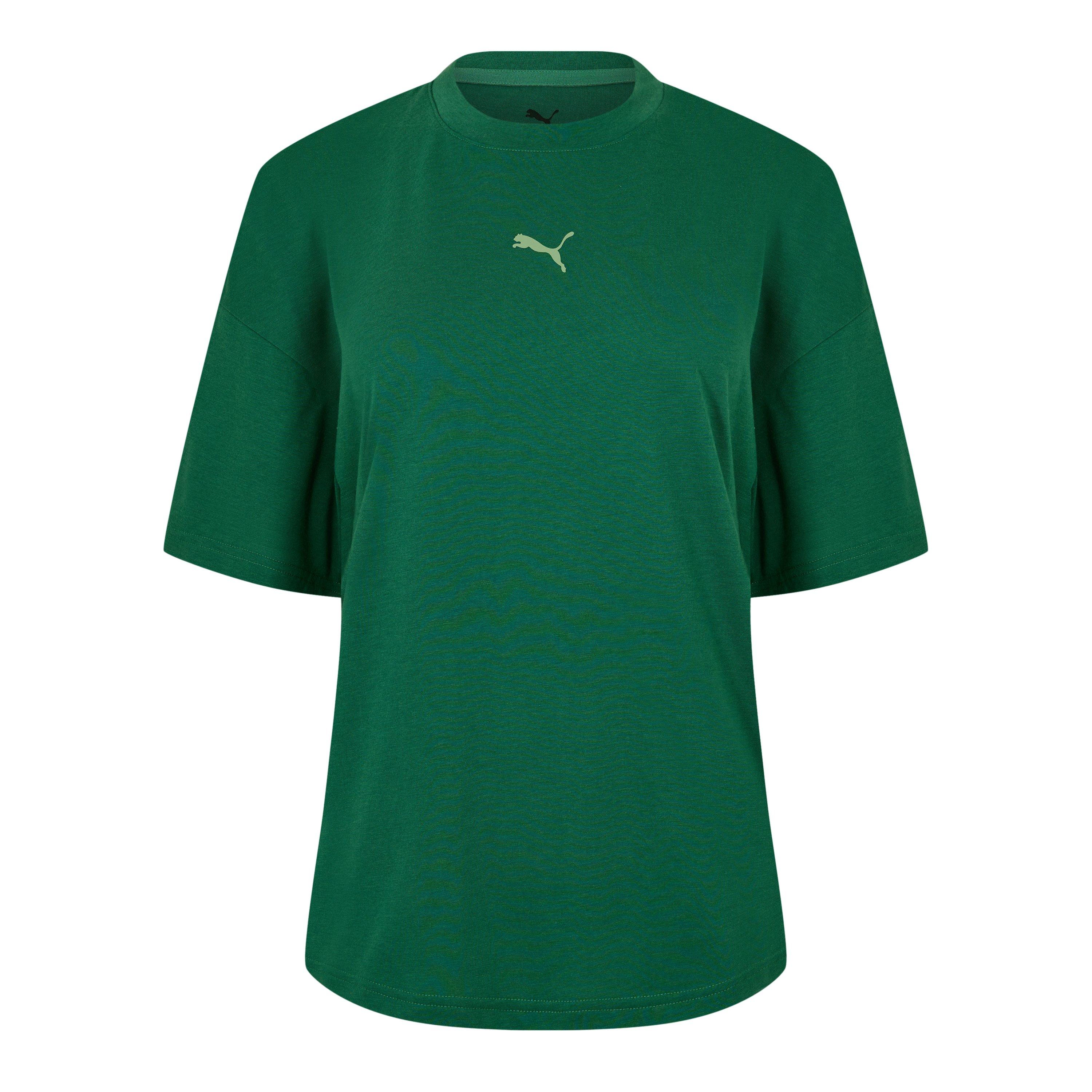 Puma Women's Train Oversized Tee T-Shirt - Vine - 8 (XS)