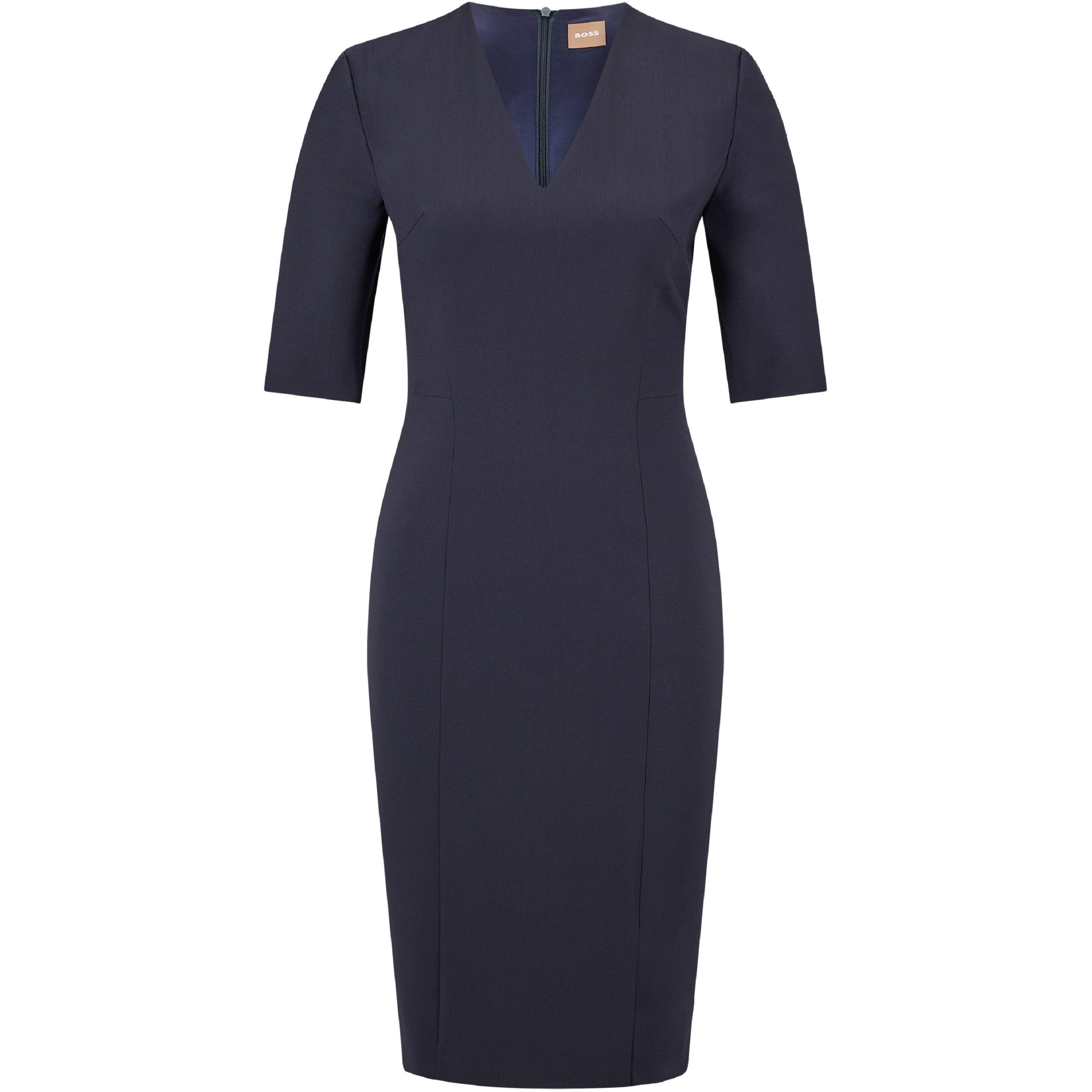 Open Blue - Boss - Women's Daleno Wrap Dress - 1