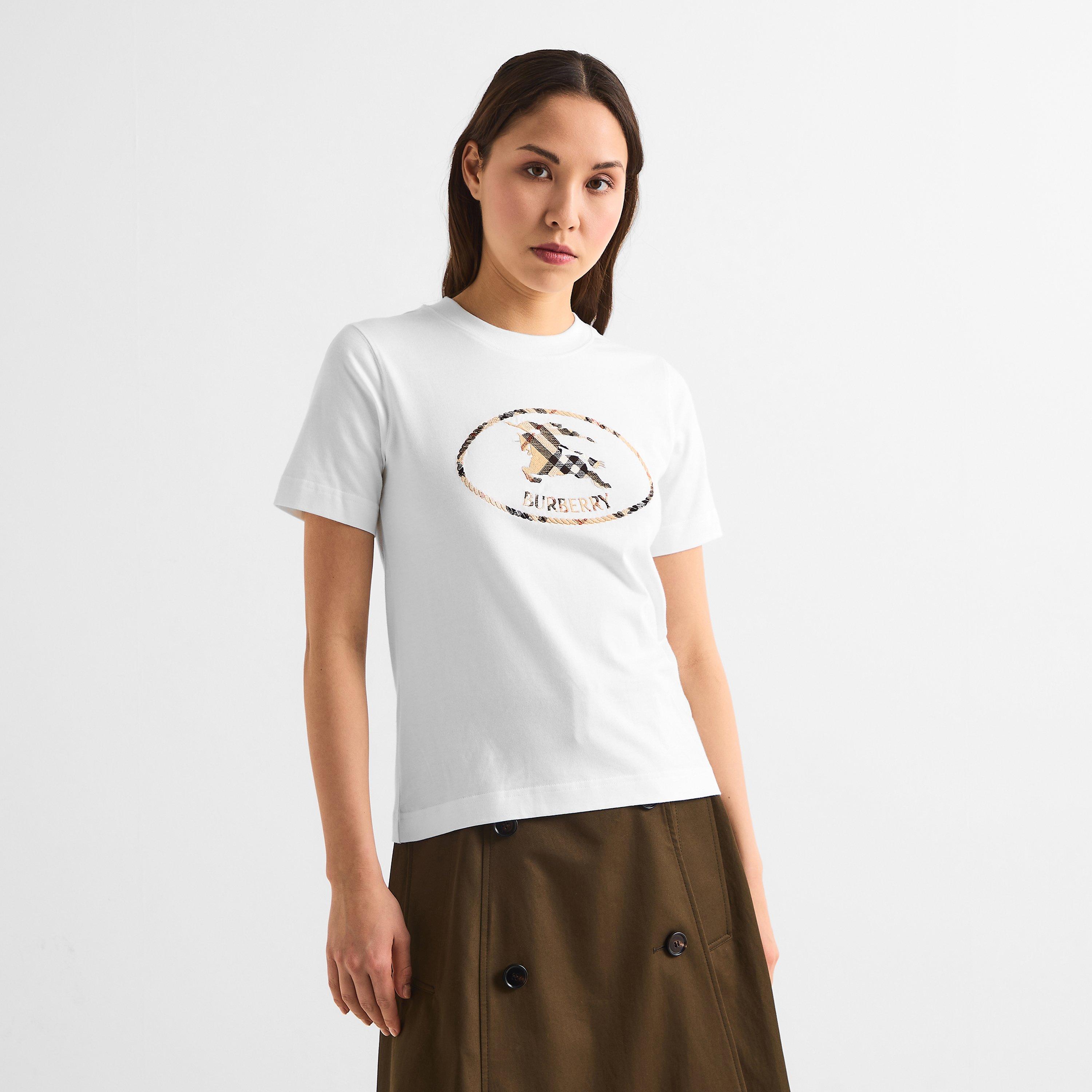 Chalk - Burberry - Women's T-Shirt - 3