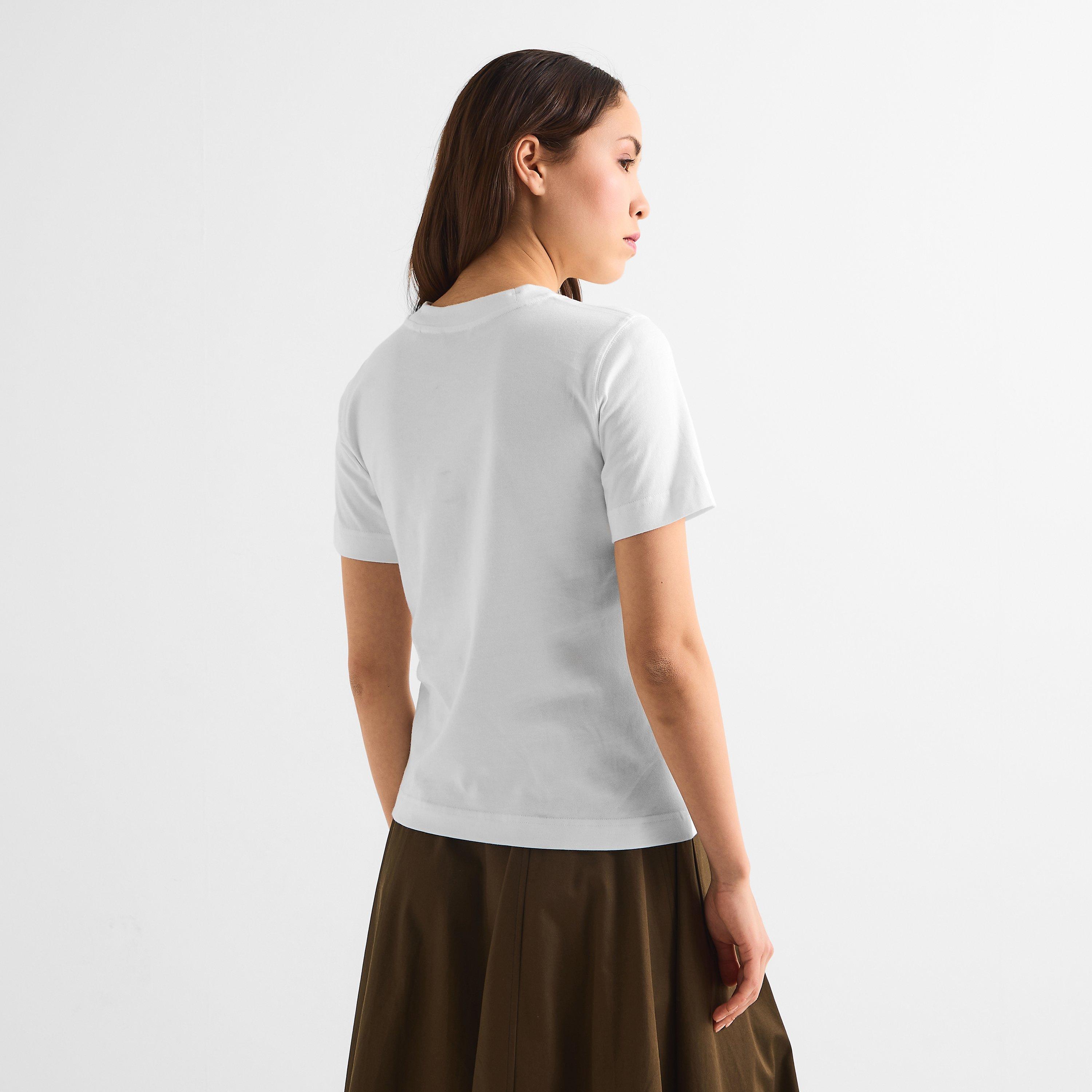 Chalk - Burberry - Women's T-Shirt - 4