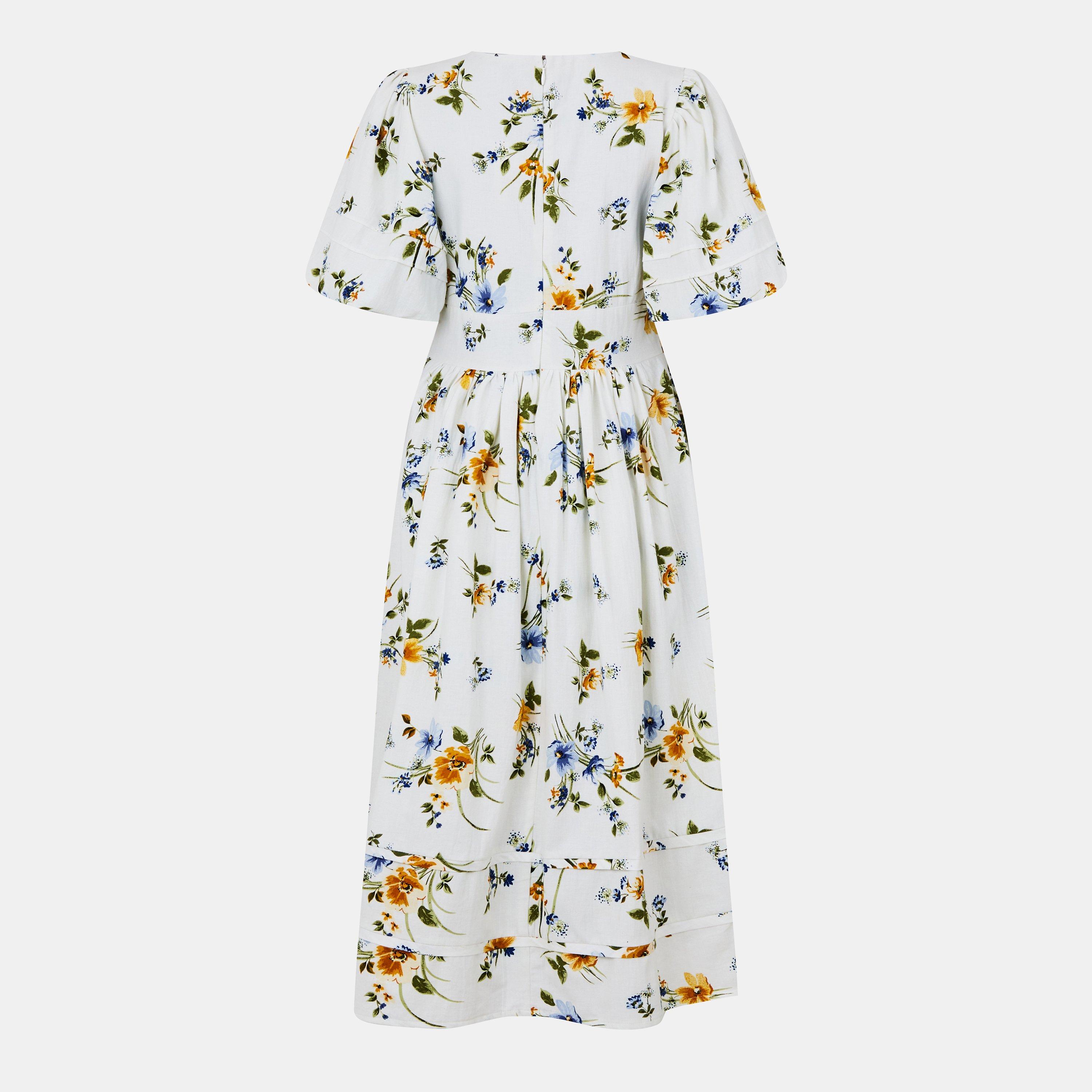 Multi - Nobodys Child - Women's Clover Midi Tea Dress - 2