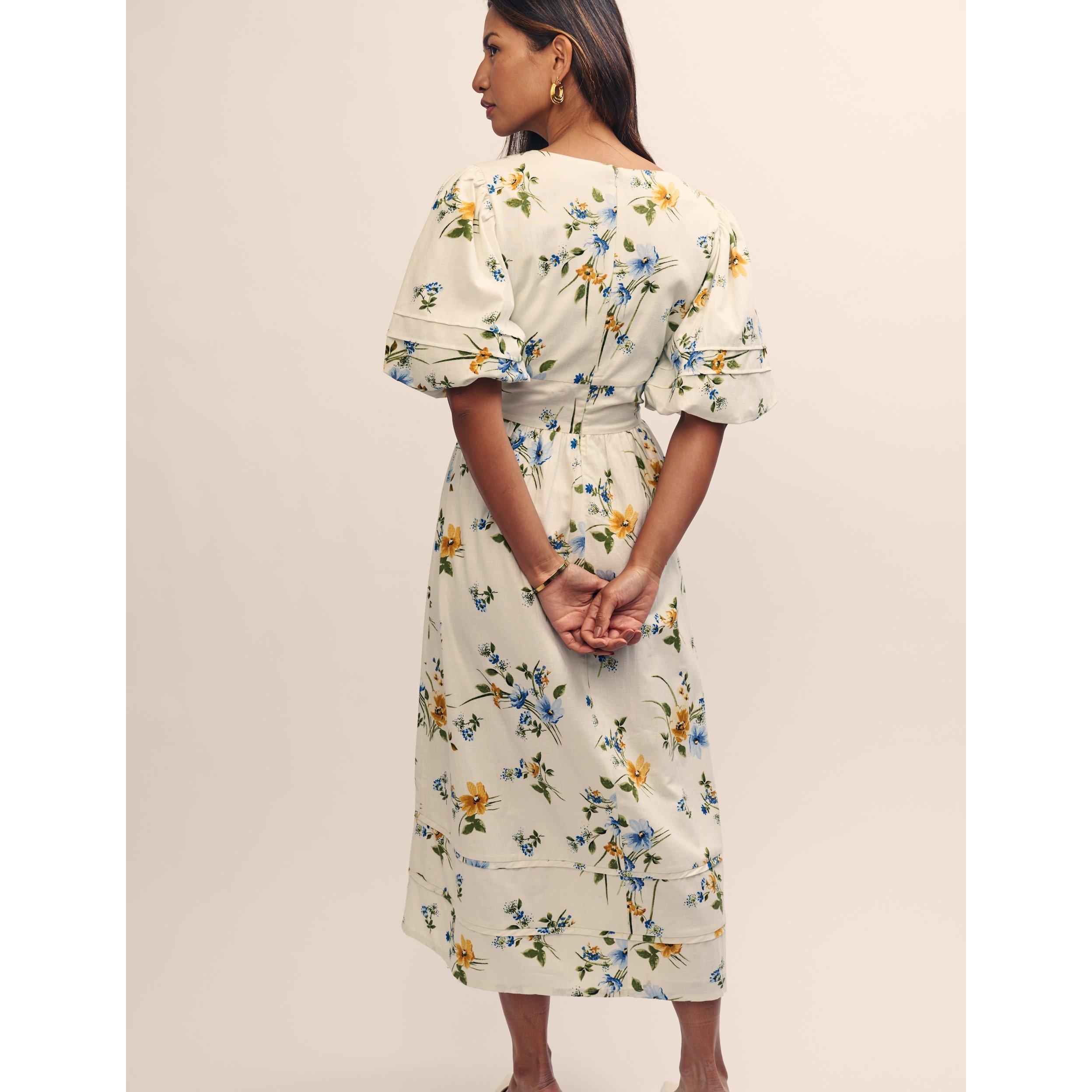 Multi - Nobodys Child - Women's Clover Midi Tea Dress - 4