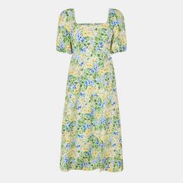 Nobodys Child Women's Henri Midi A-Line Dress