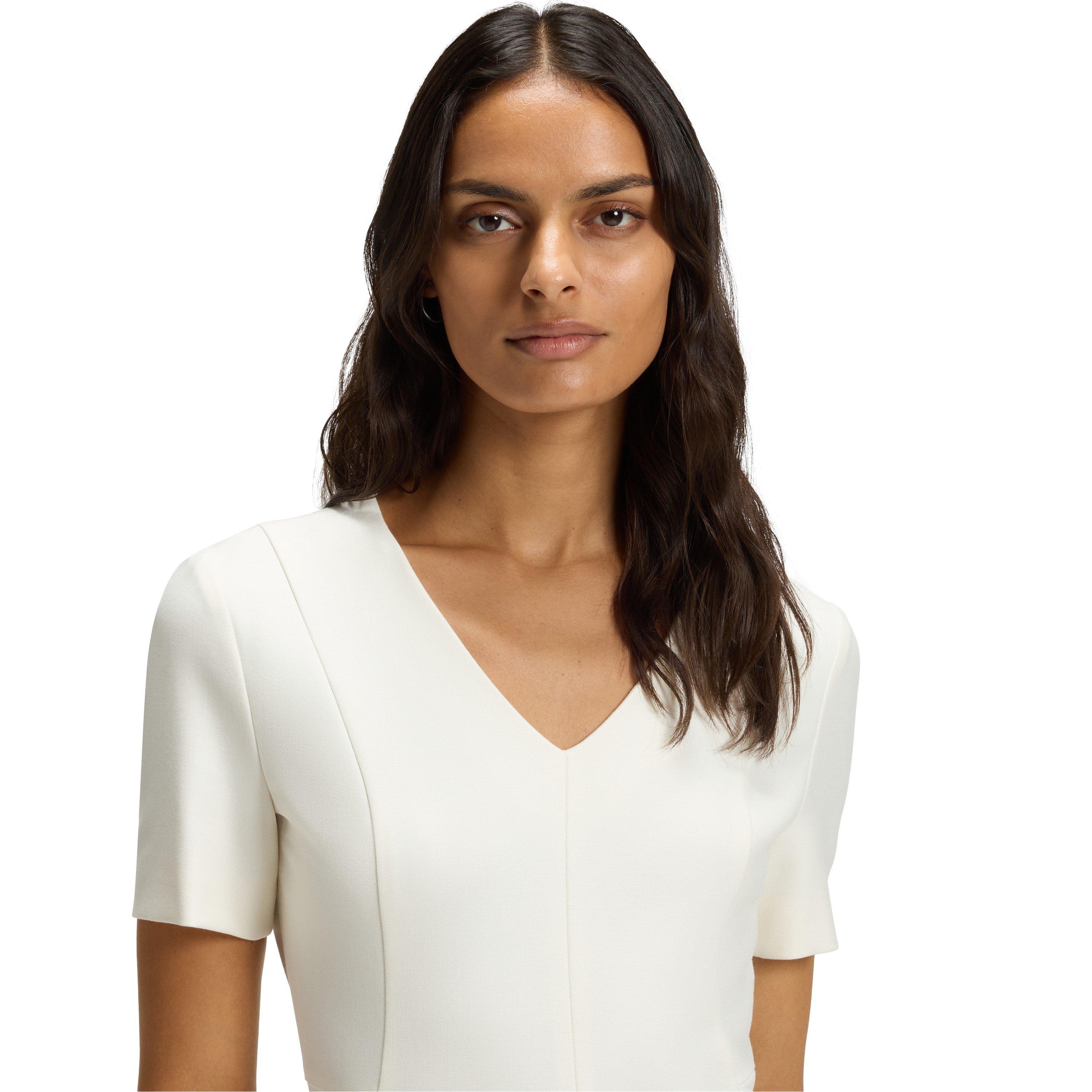 Open White - Boss - Women's Damaisa Wrap Dress - 5
