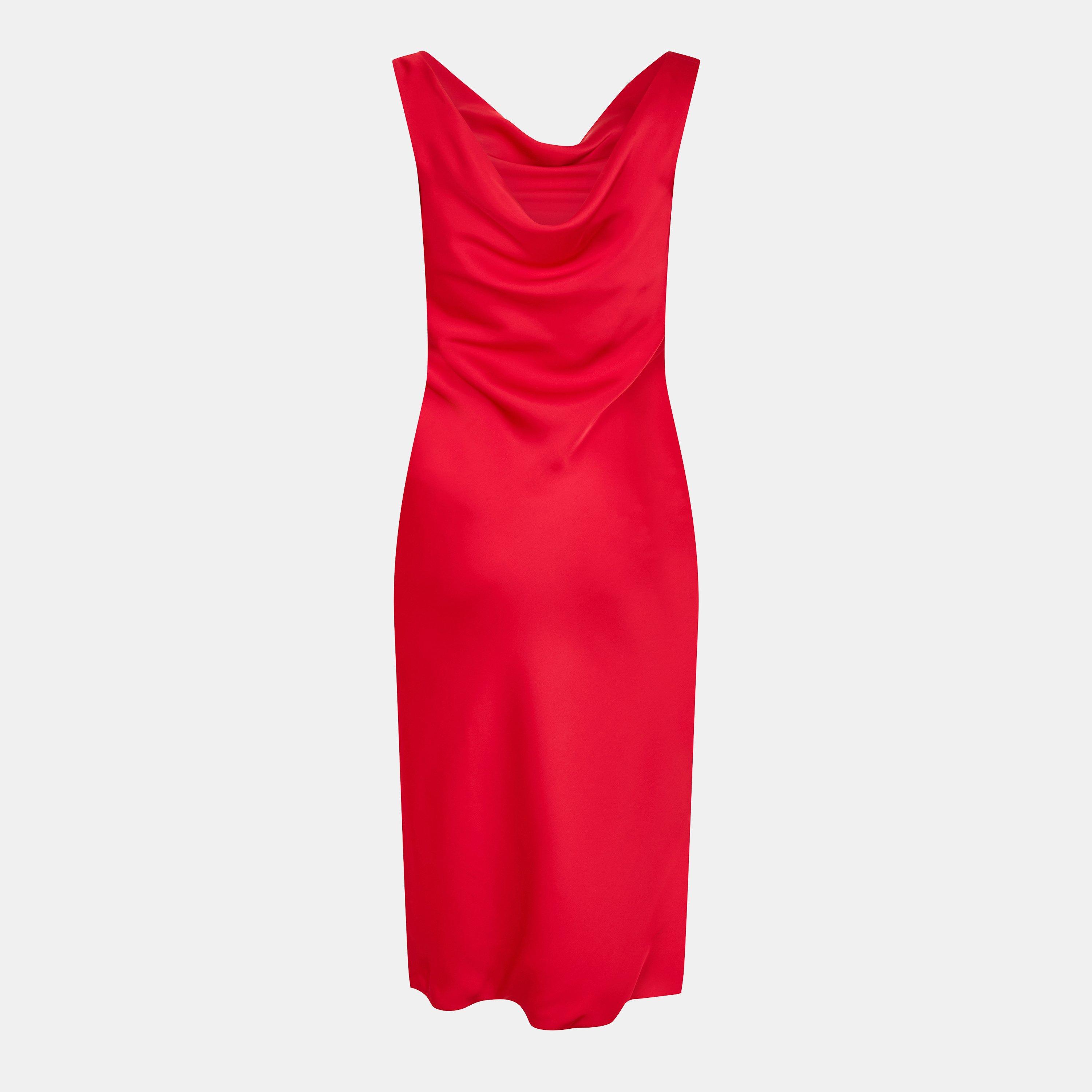 Tiger Red - Norma Kamali - Women's A Line Dress - 2