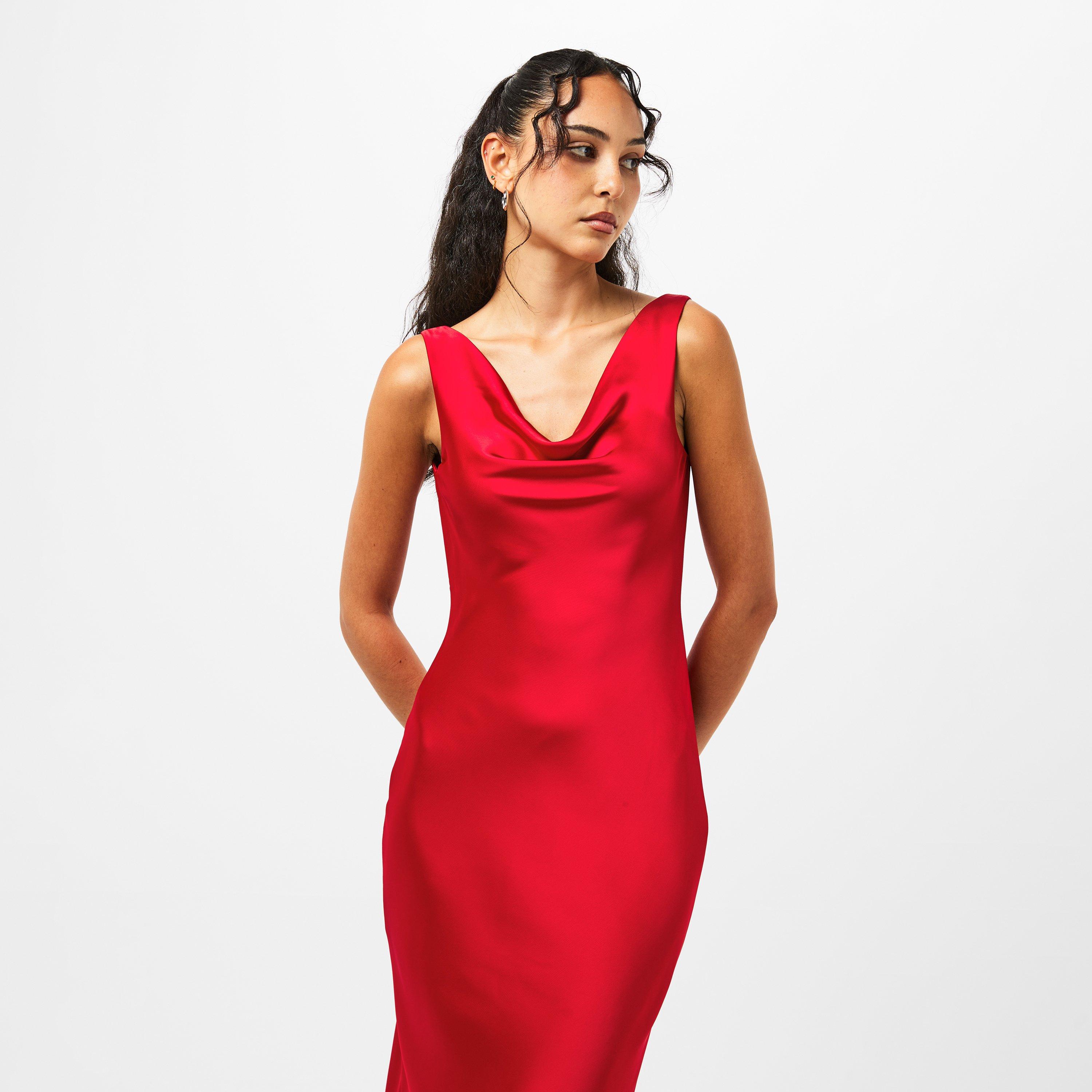 Tiger Red - Norma Kamali - Women's A Line Dress - 3