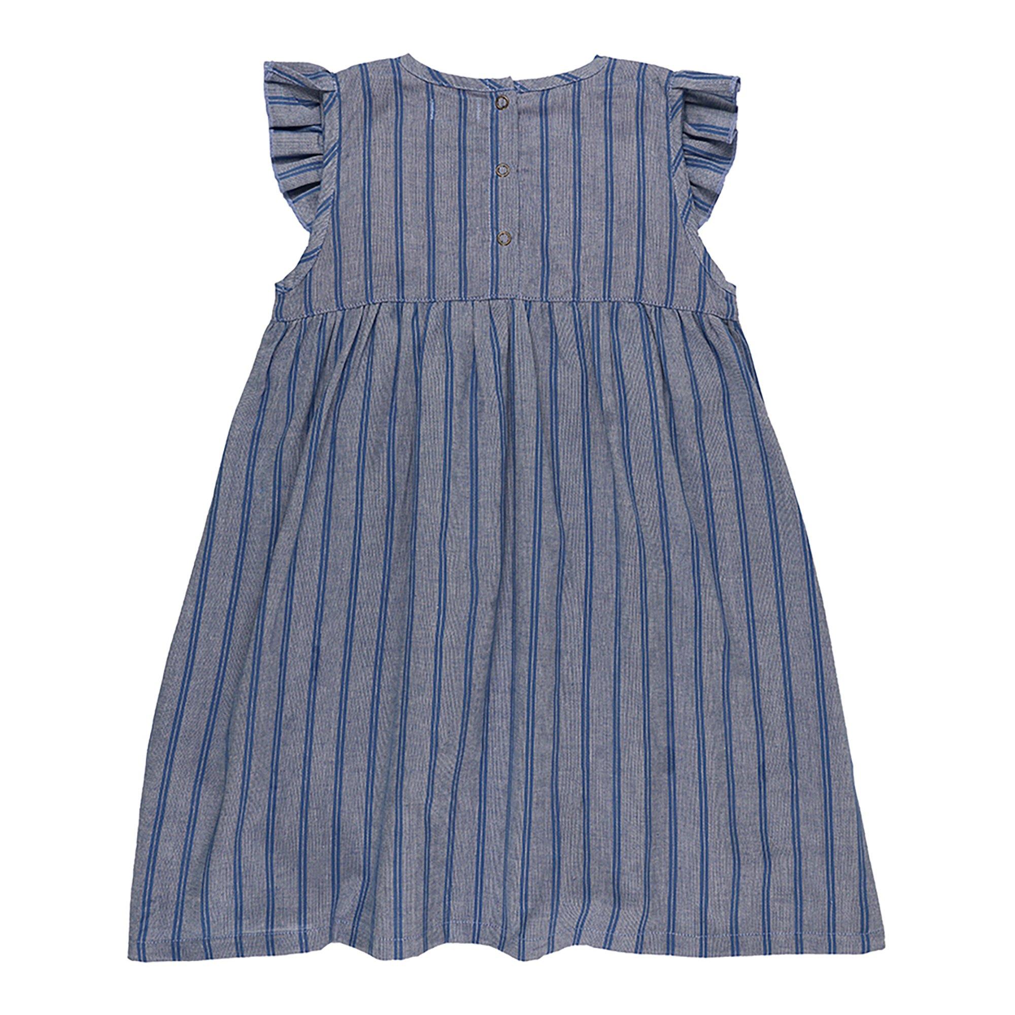 Blue - Lilly and Sid - Floral A Line Dress - 2