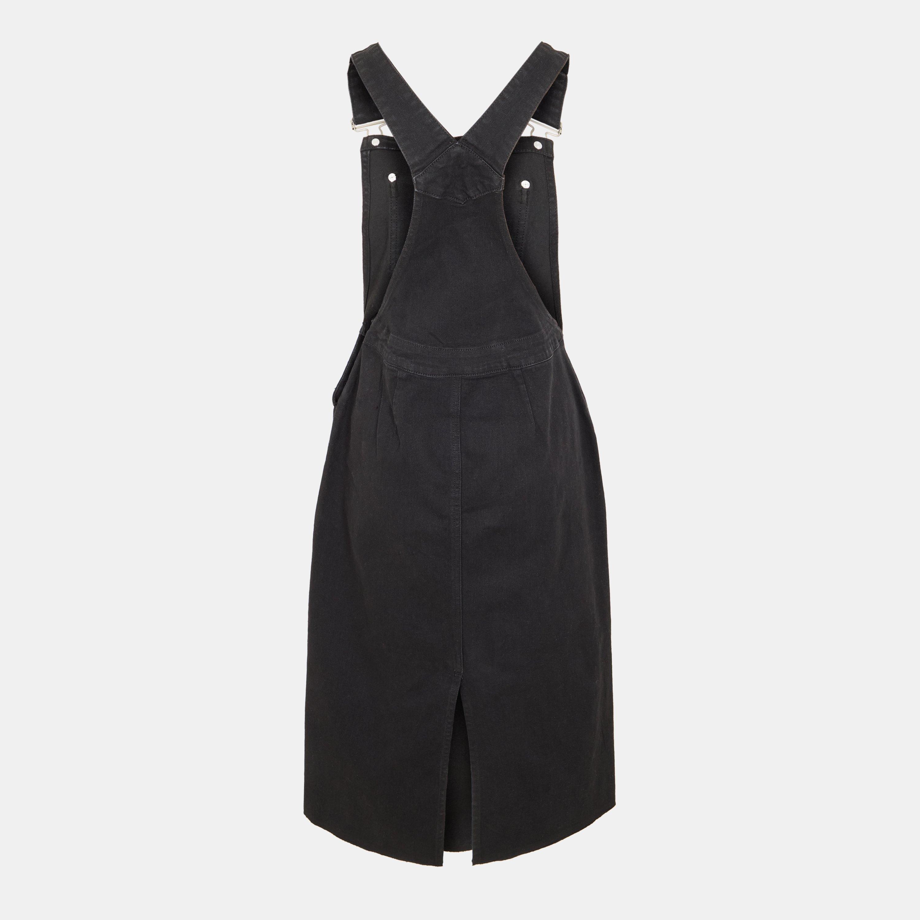 Sort Denim - Noisy May - Dungaree Pinafore Dress - 2