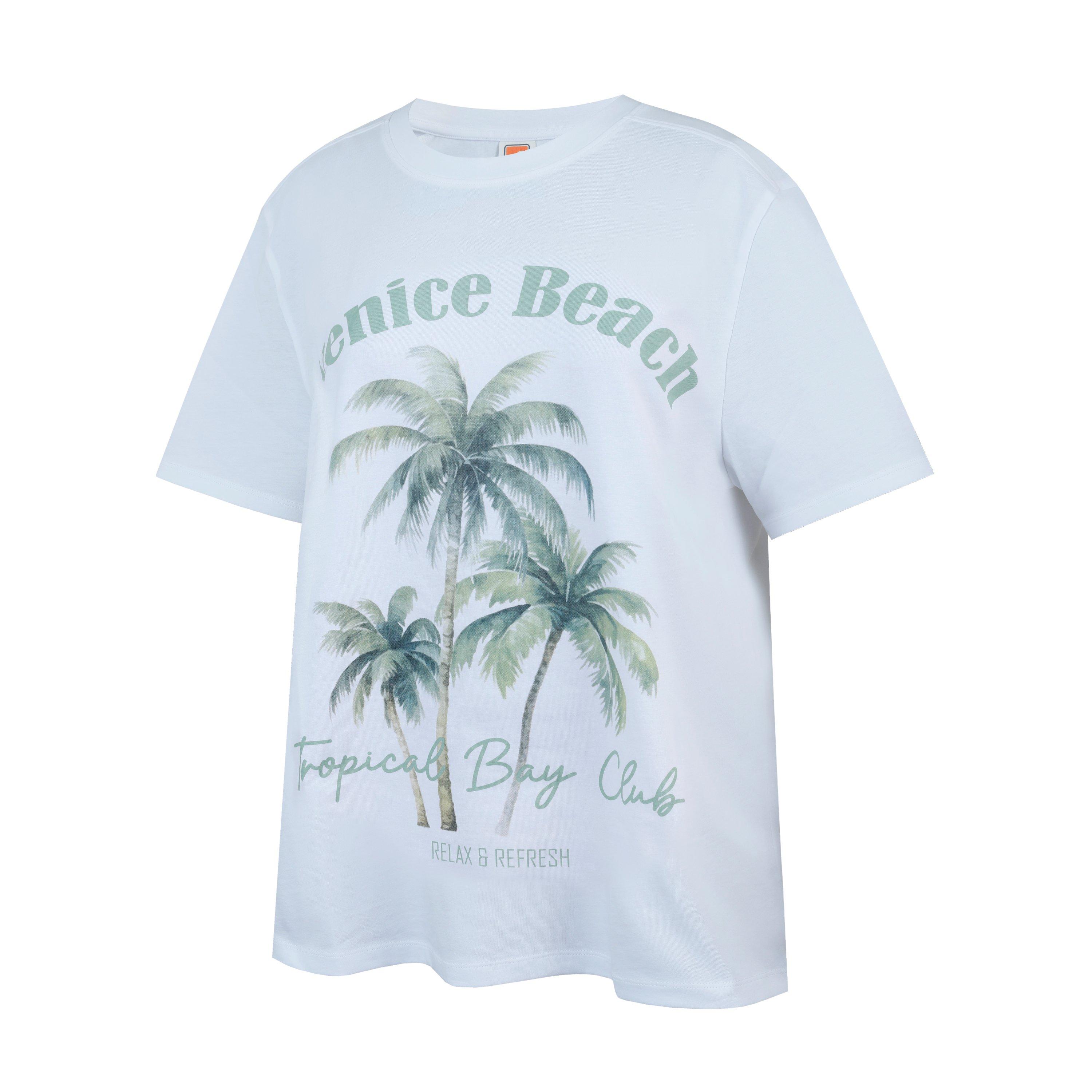 Palme Træ - SoulCal - Women's Oversized Graphic T-Shirt - 3