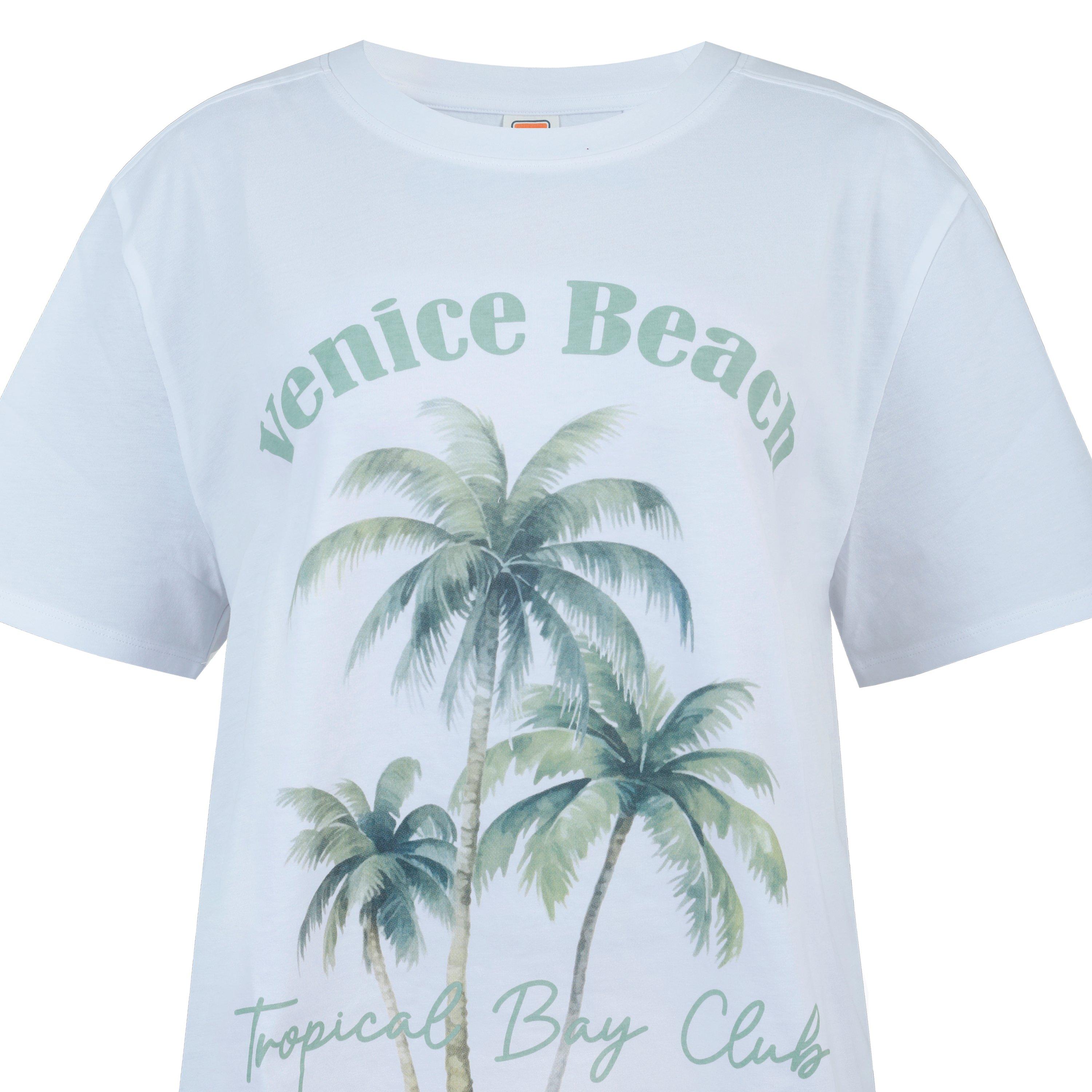 Palme Træ - SoulCal - Women's Oversized Graphic T-Shirt - 4