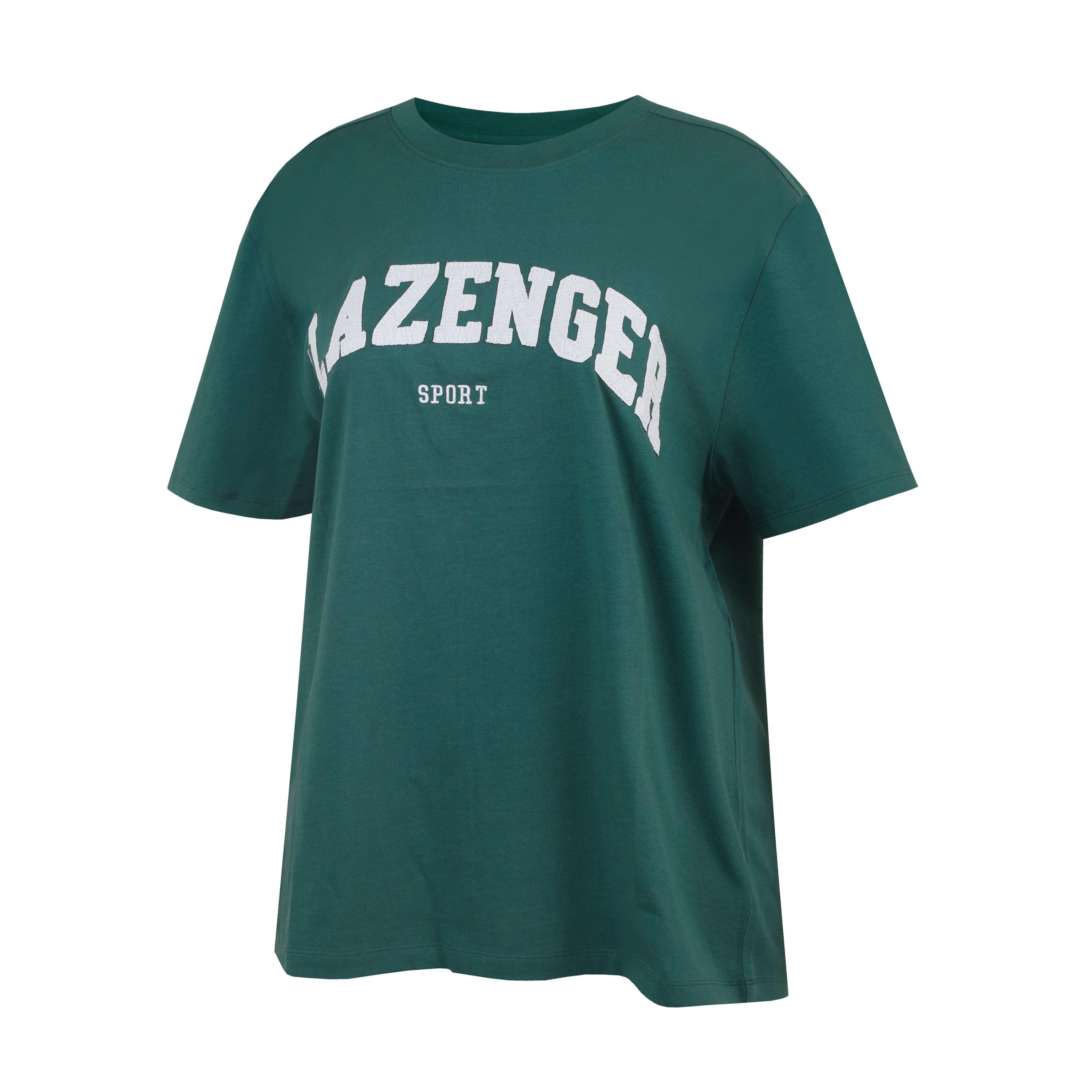 Bianco/Verde - Slazenger - Slaz Logo Oversized T-Shirt - 3