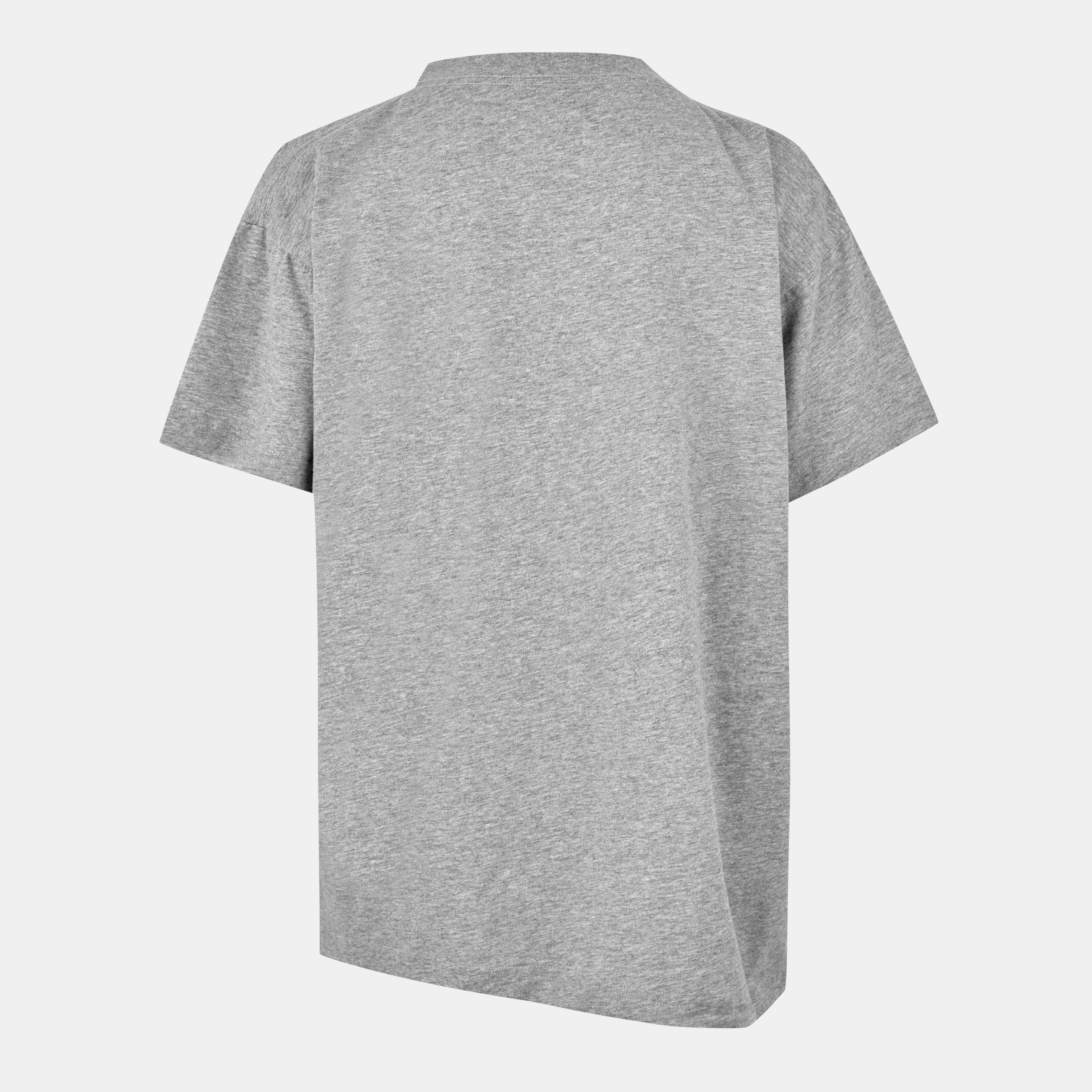 Heather Grey - Balenciaga - Women's Bal Boxy Regular Fit T-Shirt - 2