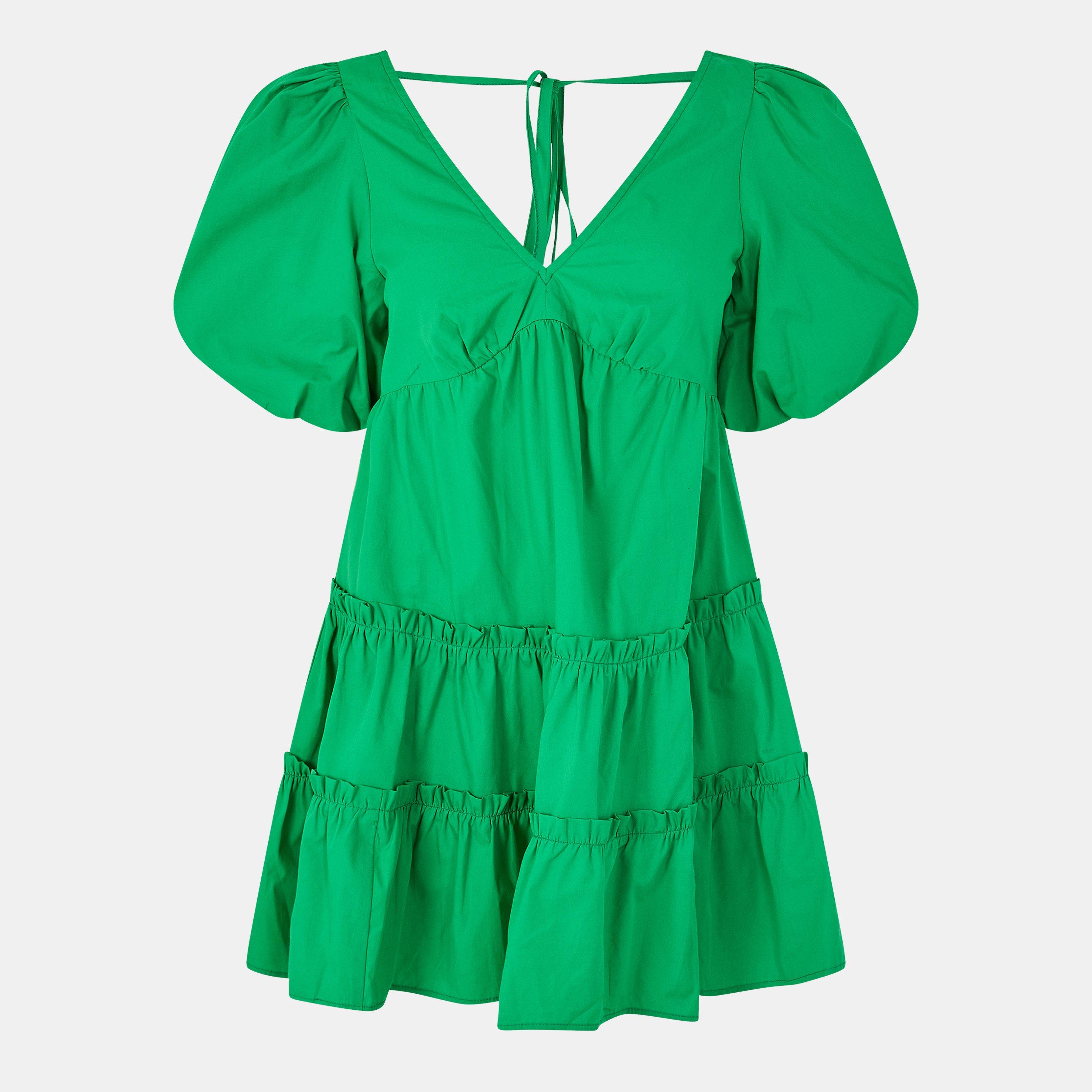 Green - Nobodys Child - Women's Lennie Mini Dress - 1