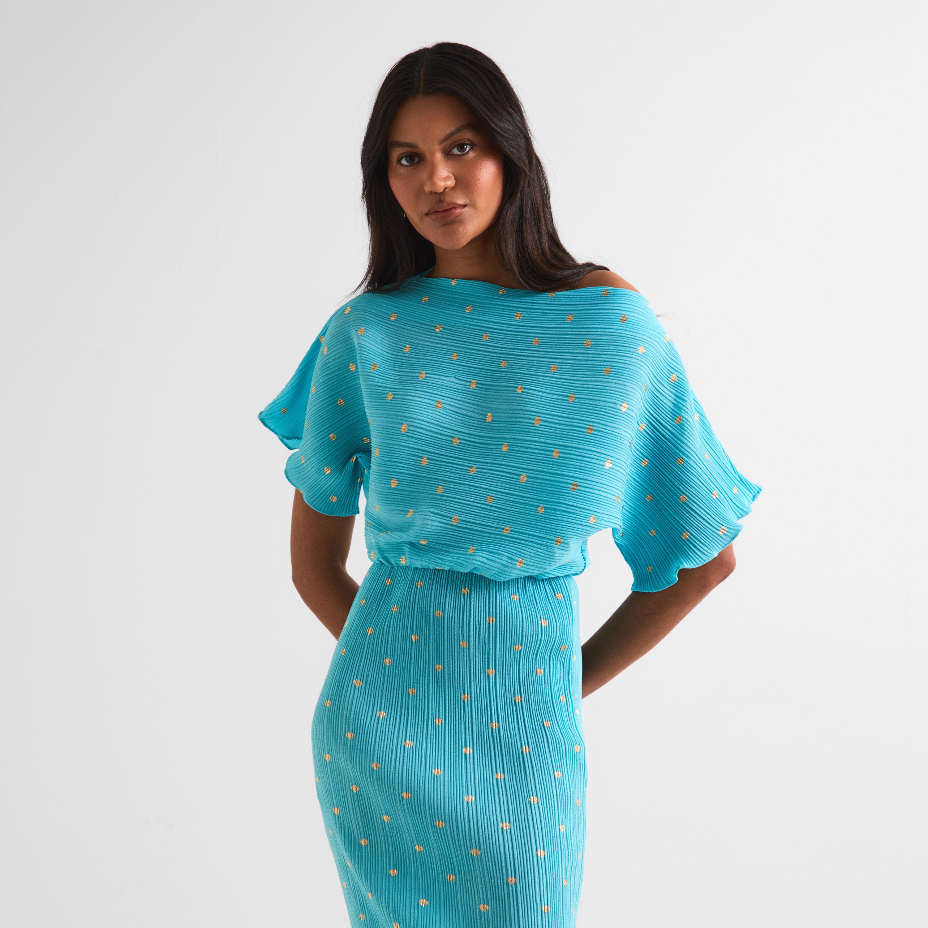 Turquoise - Never Fully Dressed - Women's Tilly Long Maxi Dress - 3