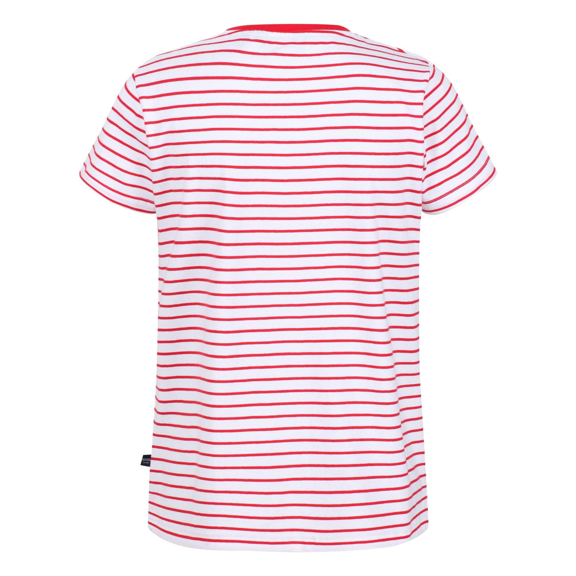 True Red Strpe - Regatta - Odalis Regular Fit T-Shirt - 3