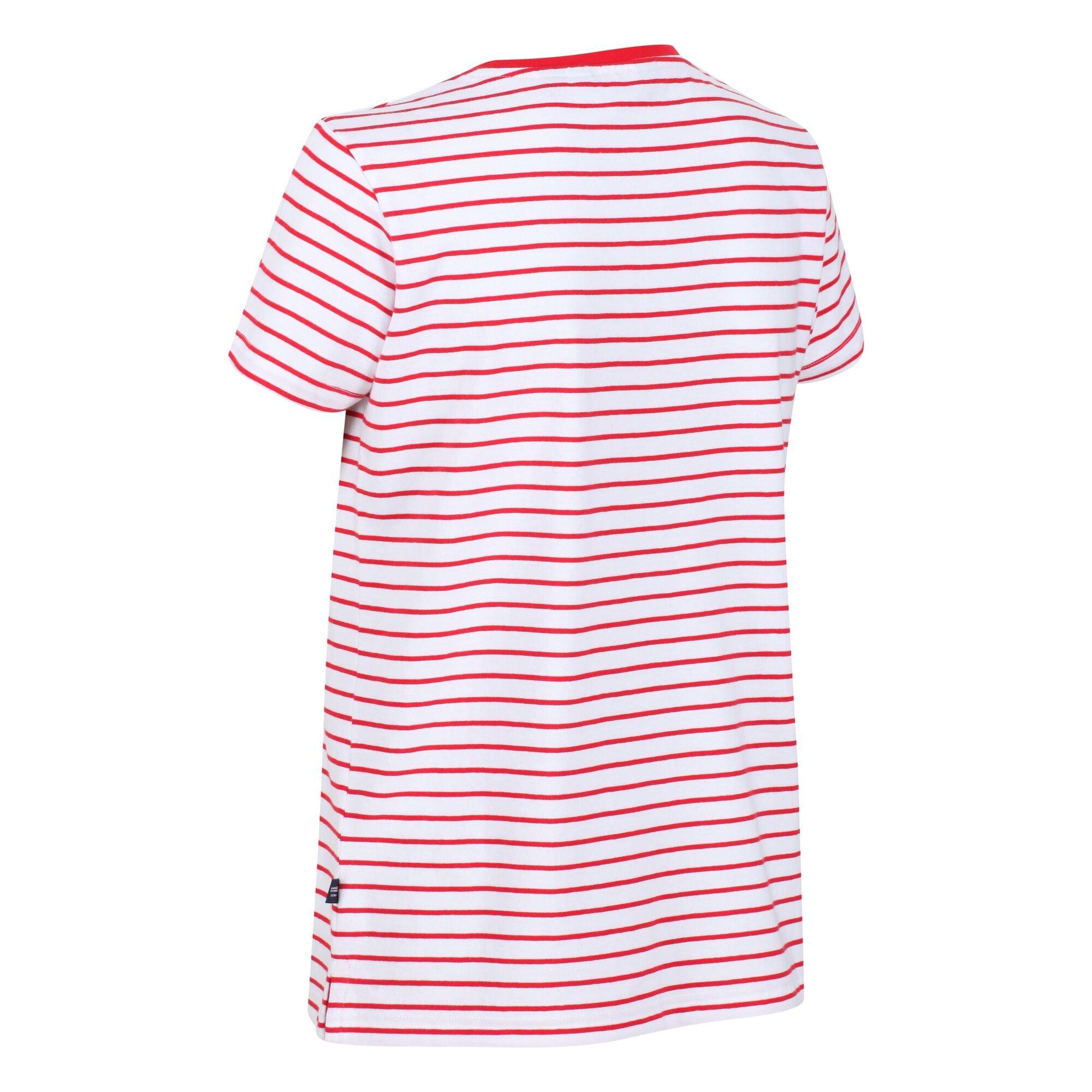 True Red Strpe - Regatta - Odalis Regular Fit T-Shirt - 2