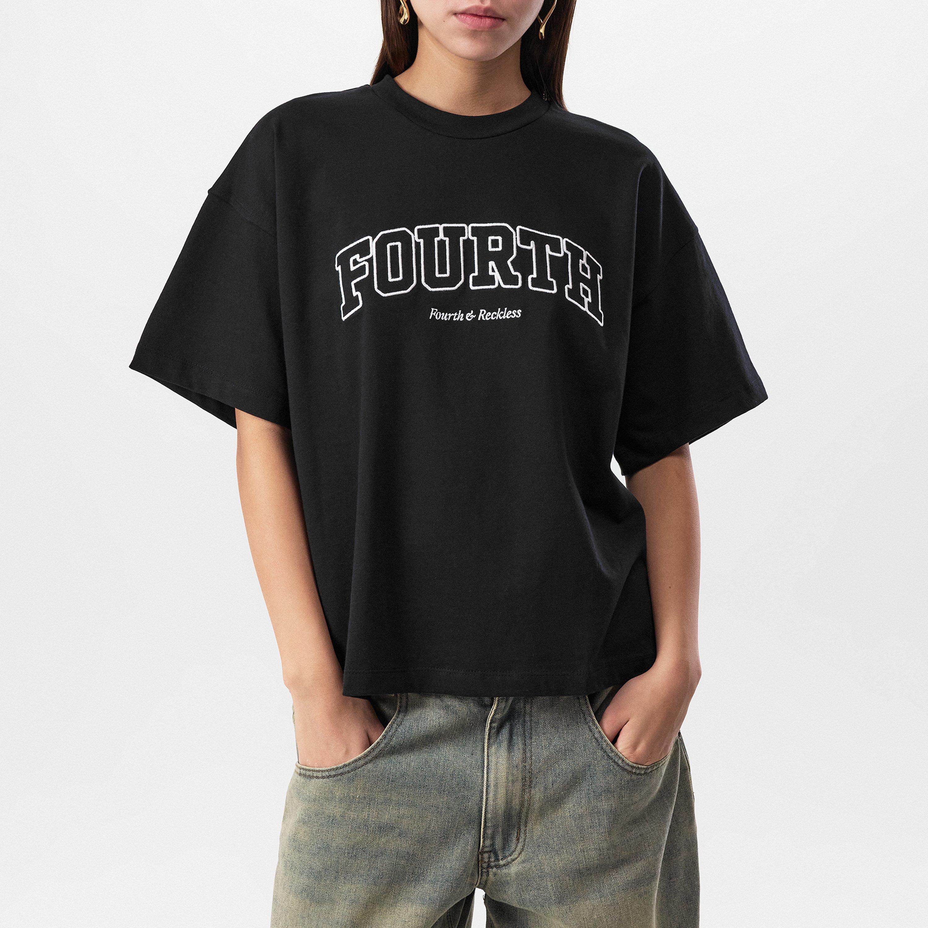 Washed Black - 4th and Reckless - Women's Regular Fit T-Shirt - 3