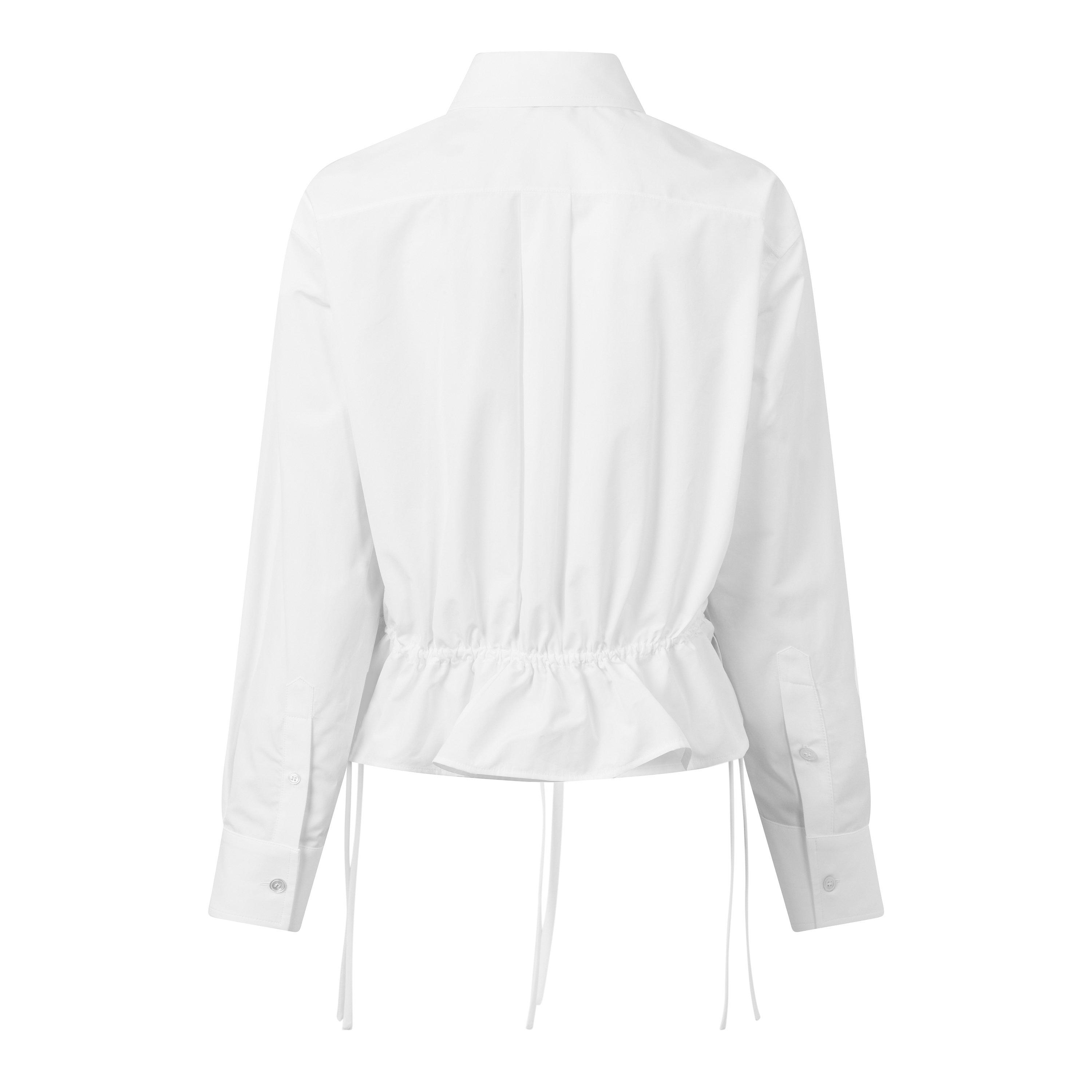 White - Alexander McQueen - Alex Drawstring Shrt Ld63 - 2