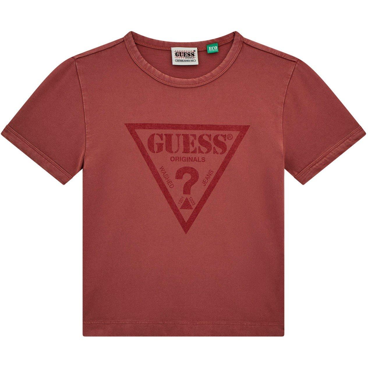 Slate Rose - Guess - Women's GJ Wings Slim Fit T-Shirt - 1