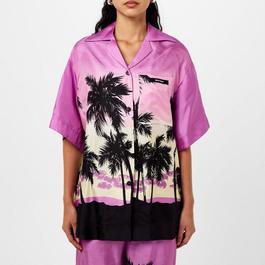 Palm Angels Sunset Bowling Shirt