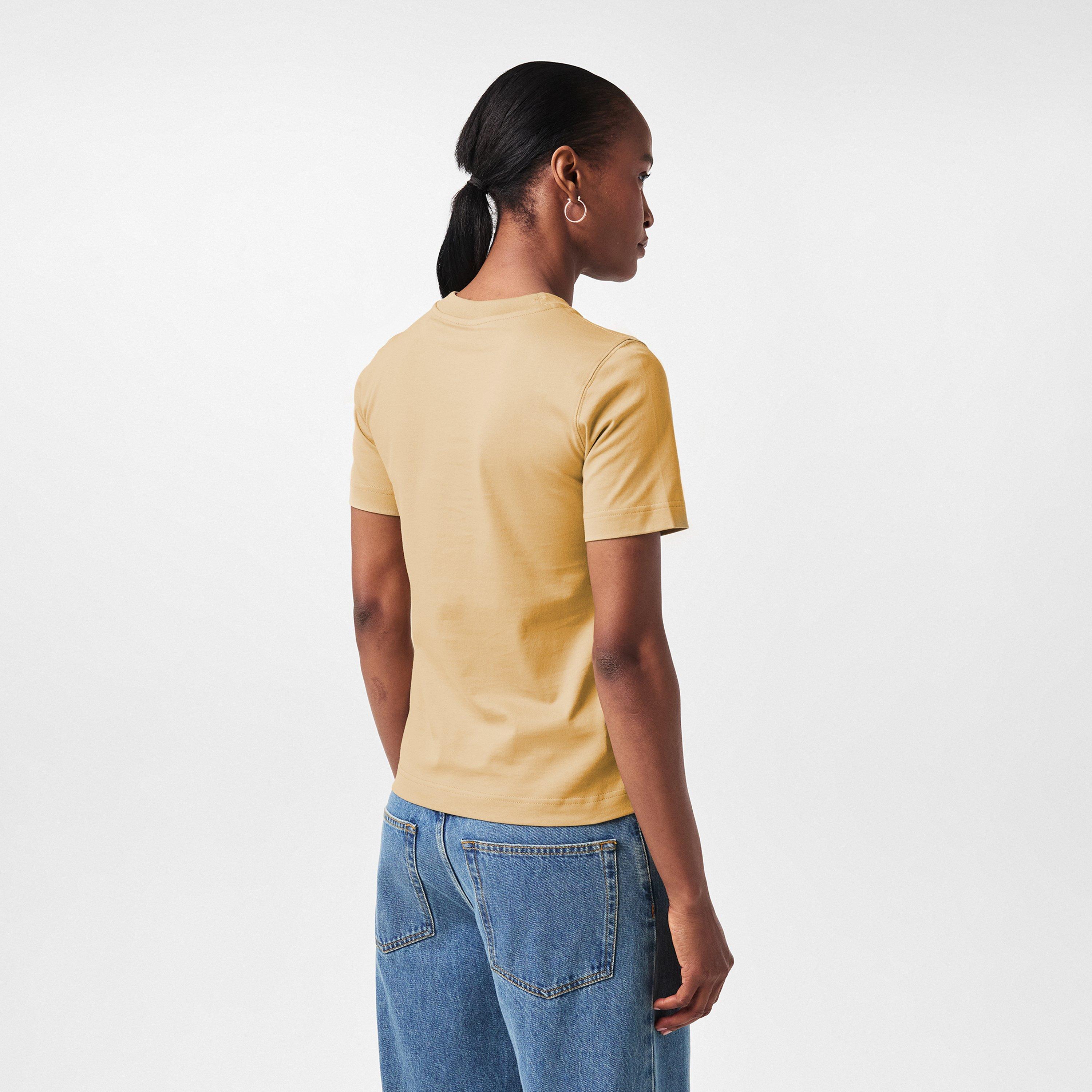 Flax - Burberry - Women's Burb Regular Fit T-Shirt - 4