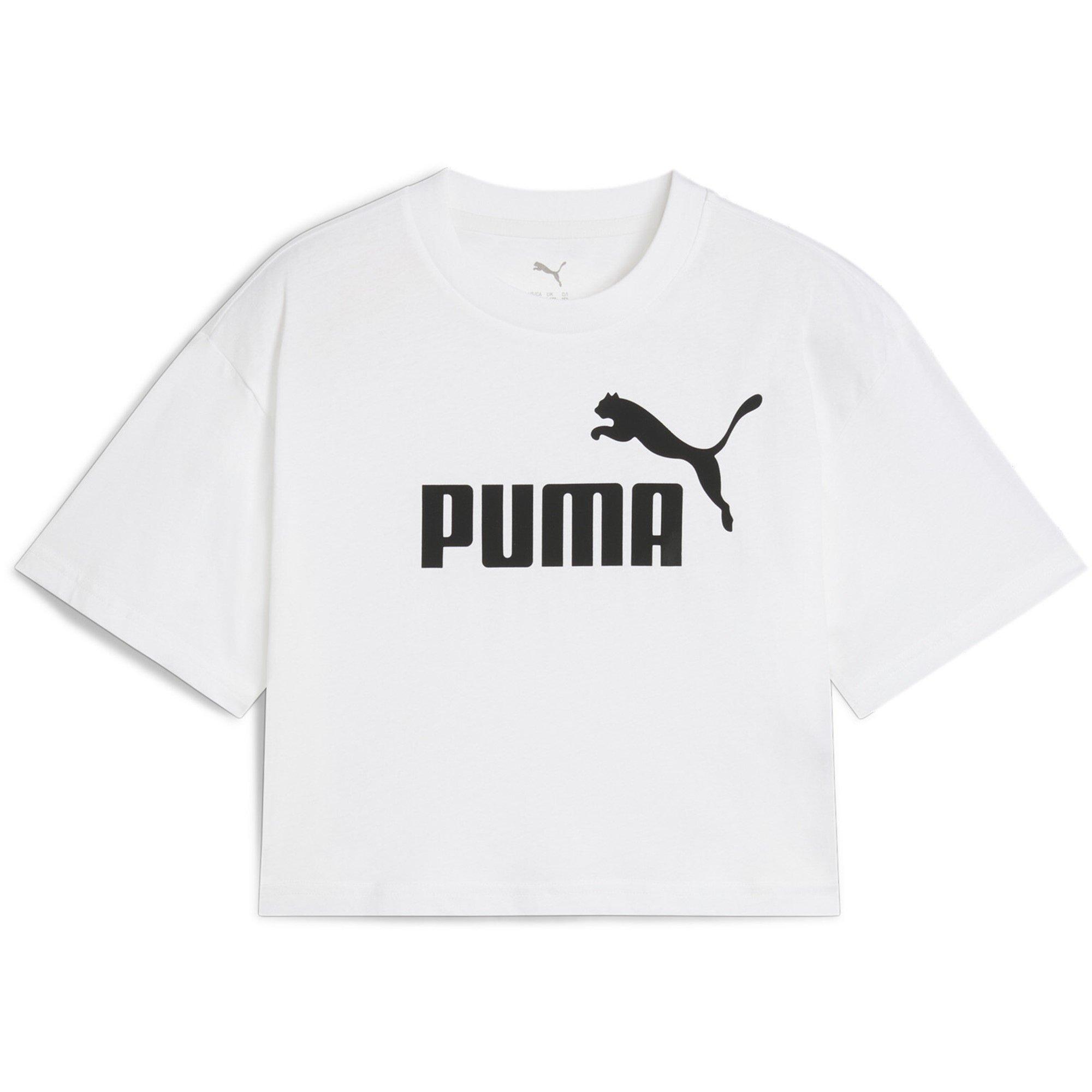 Puma White - Puma - No.1 Cropped T-Shirt Juniors - 1