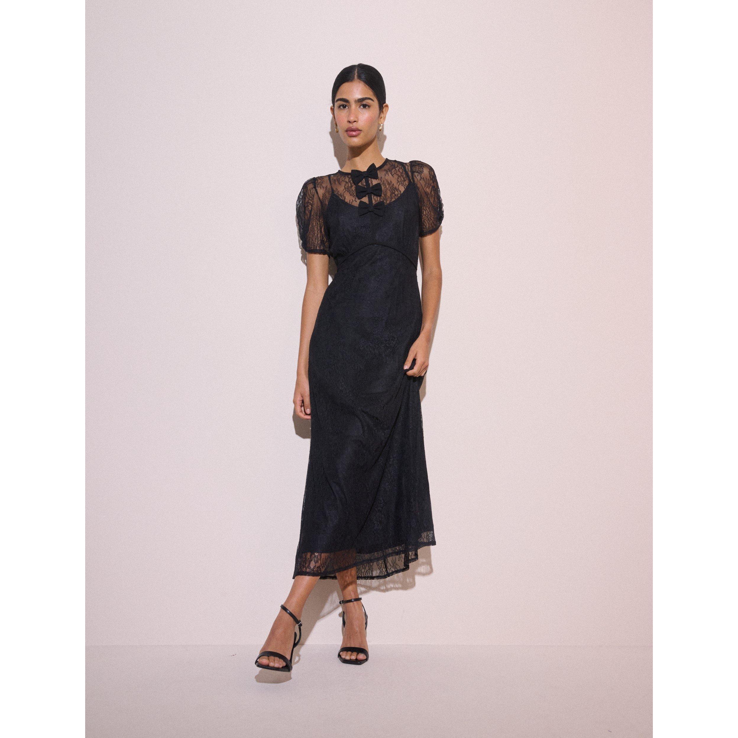 Black - Nobodys Child - NC Una Md Dress Ld71 - 1