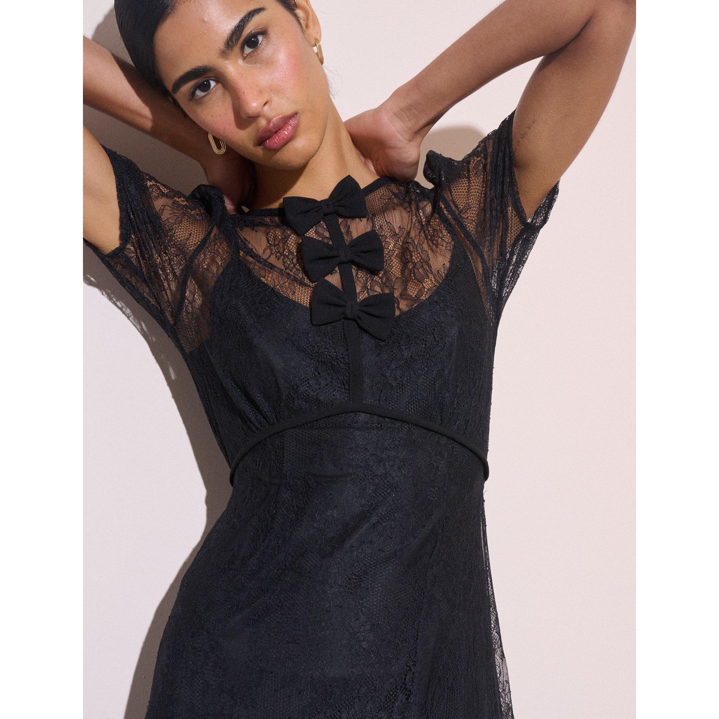Black - Nobodys Child - NC Una Md Dress Ld71 - 3