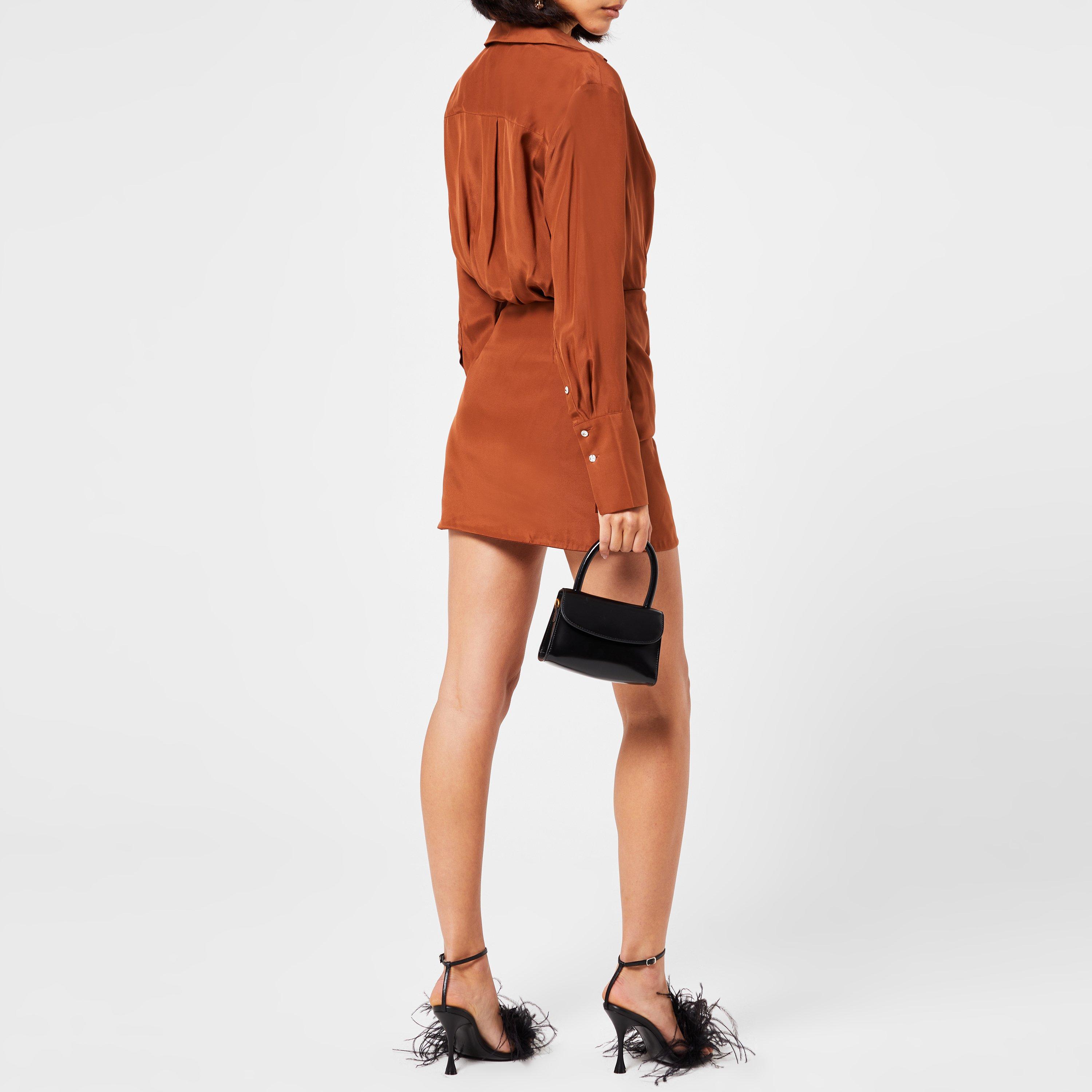 Brown - Gauge 81 - Naha Mini Dress - 3