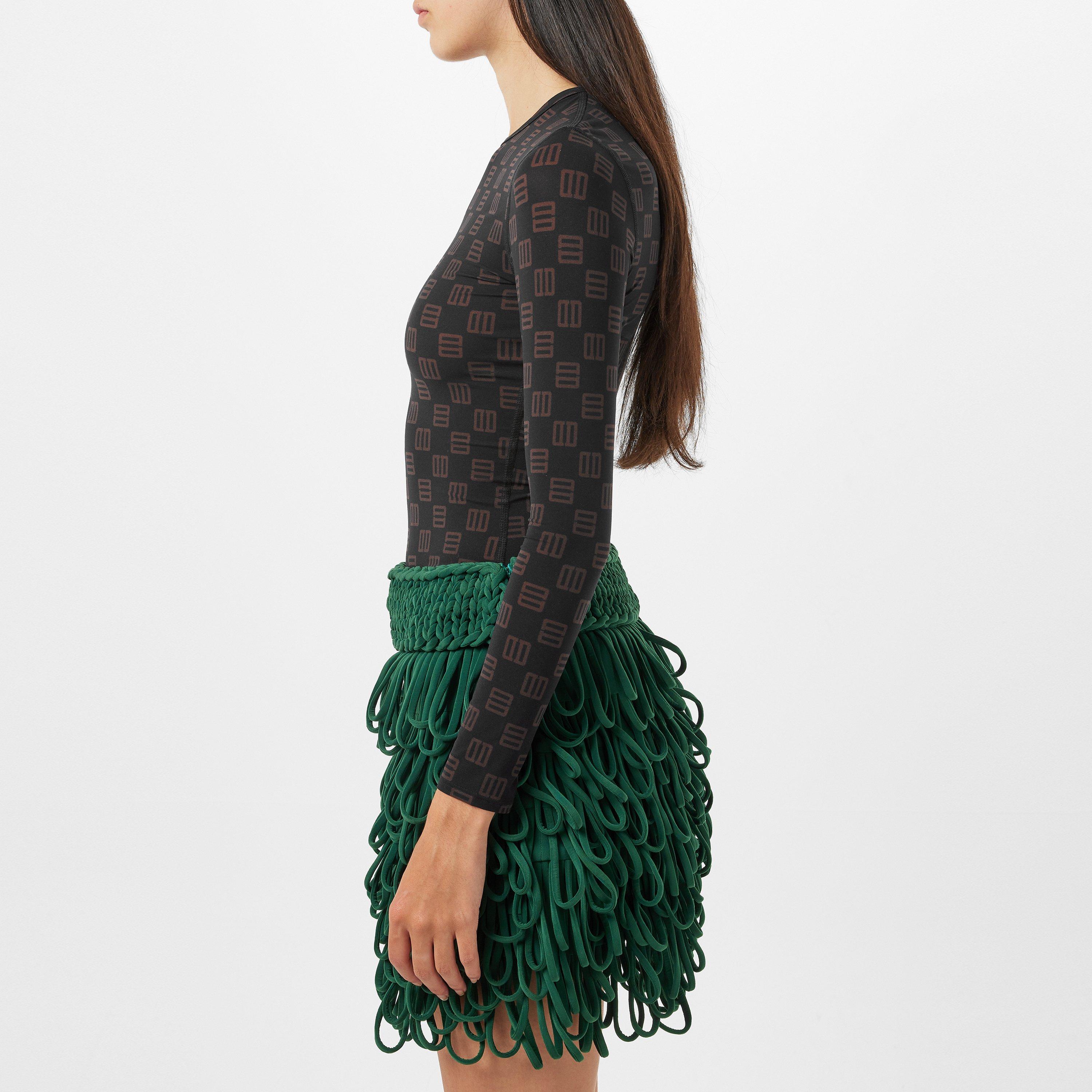 Black Chocolate - Ambush - Monogram Fitted Crewneck - 2