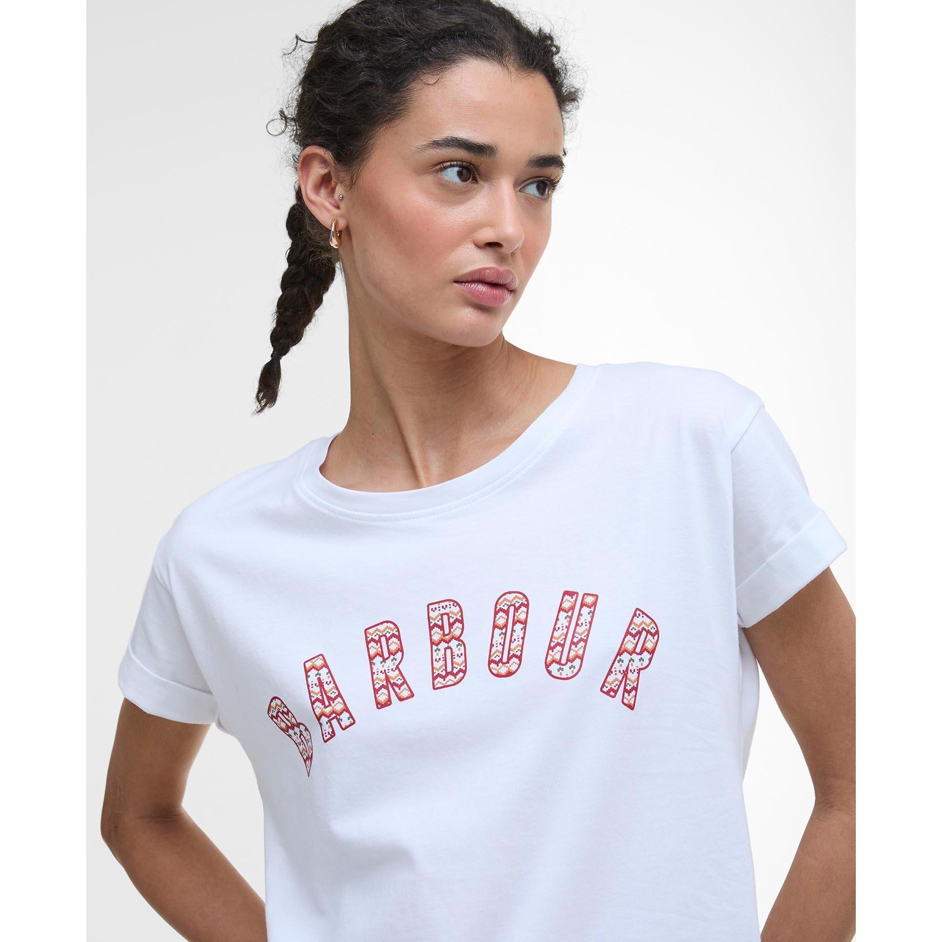 White - Barbour - Kingsford T-Shirt - 4