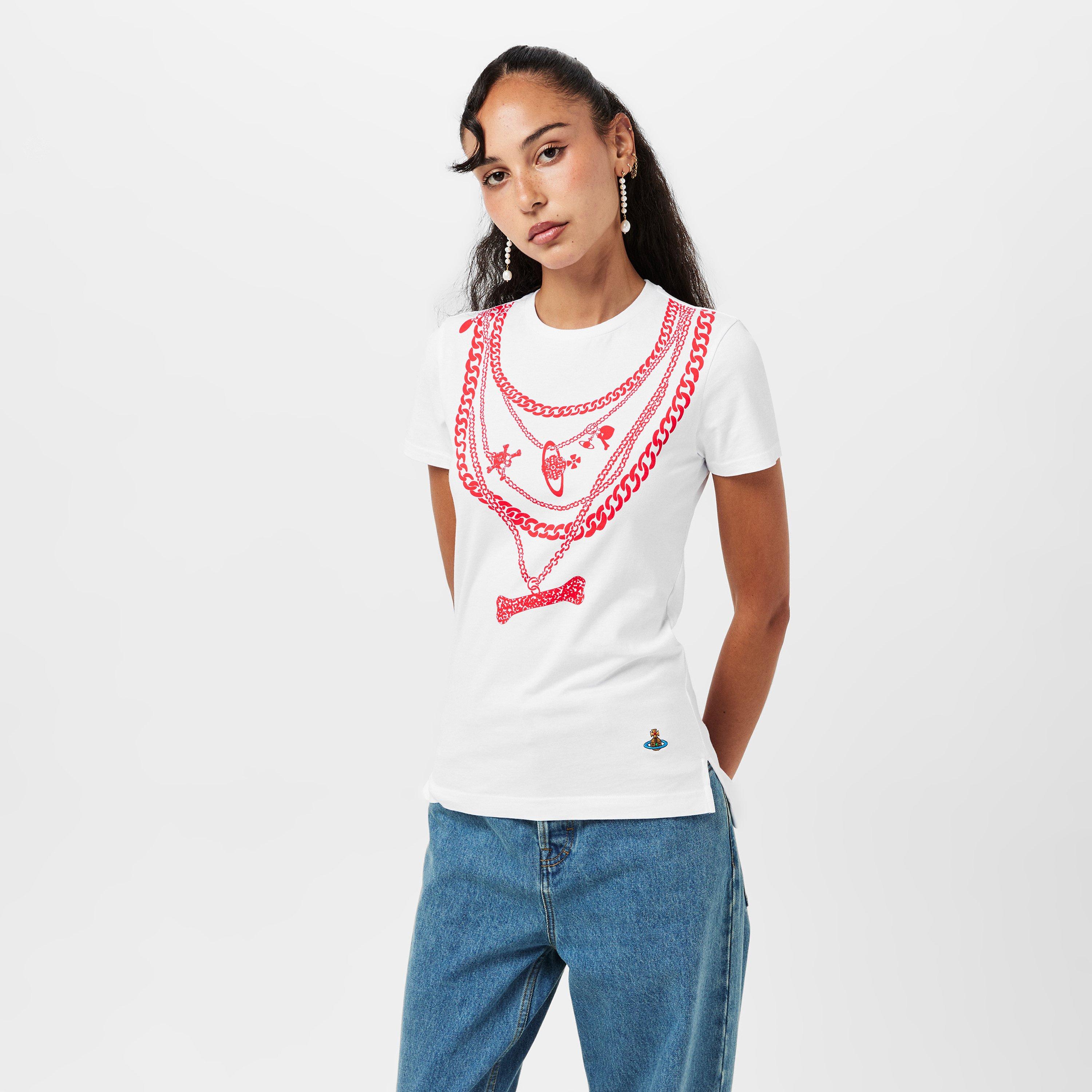 Vivienne Westwood | Viv Chain Tee Ld54 | Regular Fit T