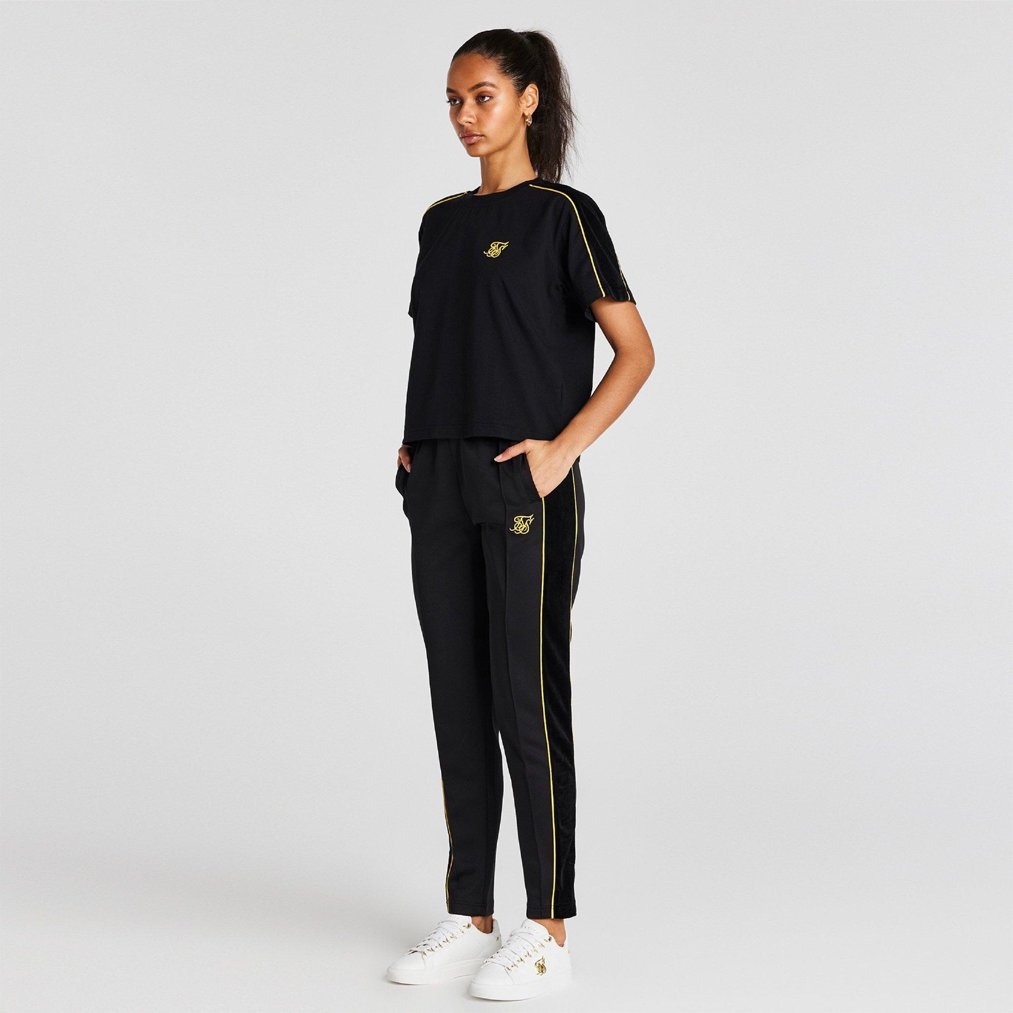 Black - SikSilk - Regular Fit T-Shirt - 3