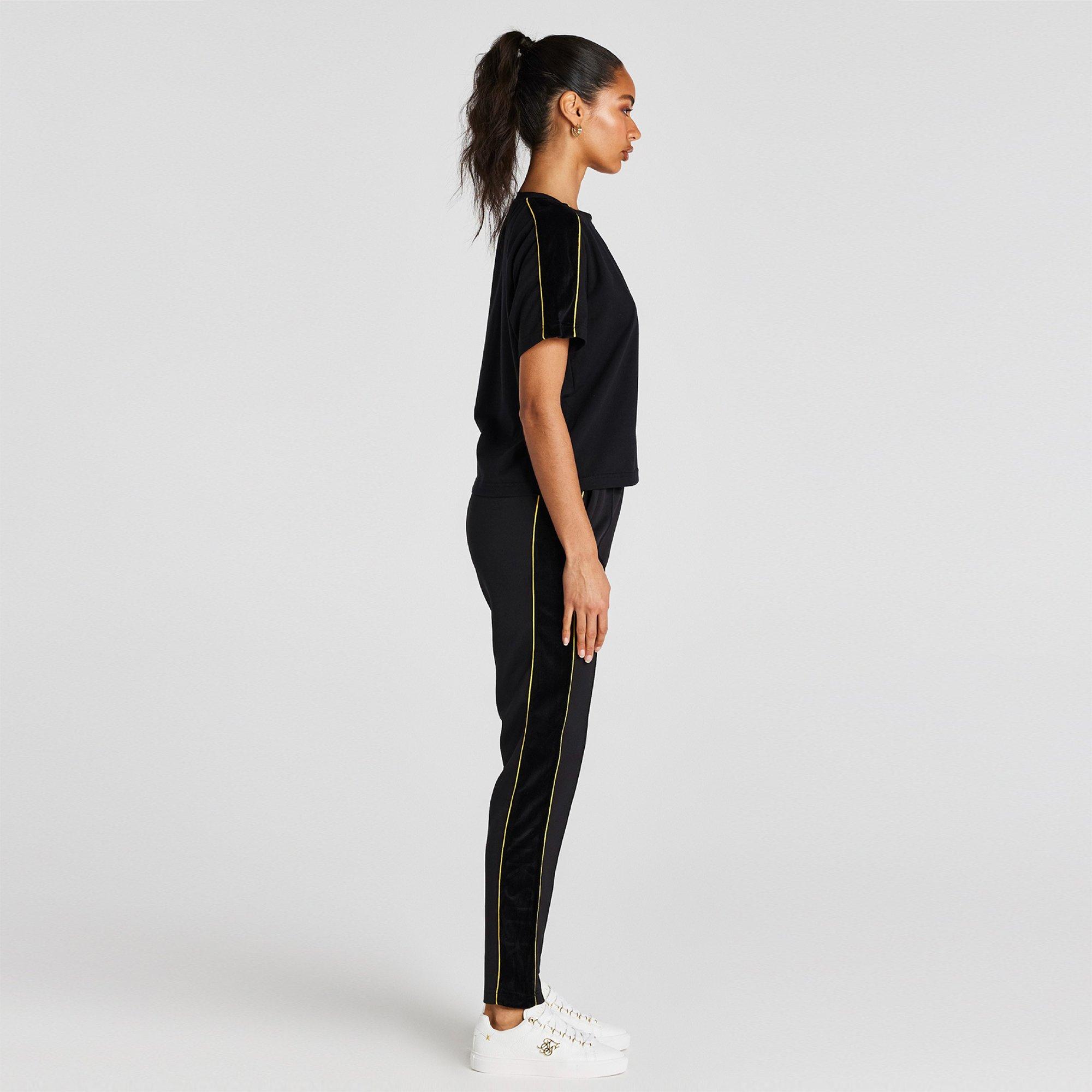 Black - SikSilk - Regular Fit T-Shirt - 4