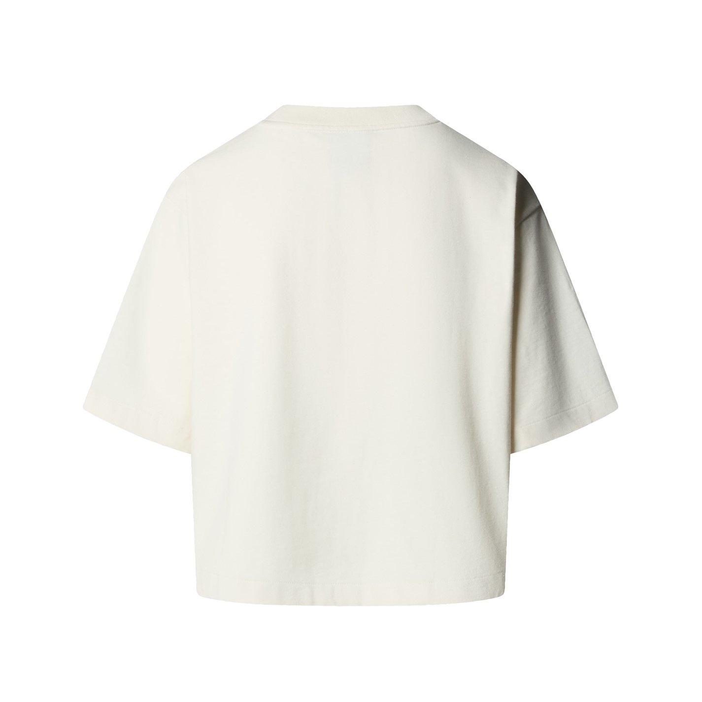 White Dune - The North Face - Womens Red Box Boxy T-Shirt - 2
