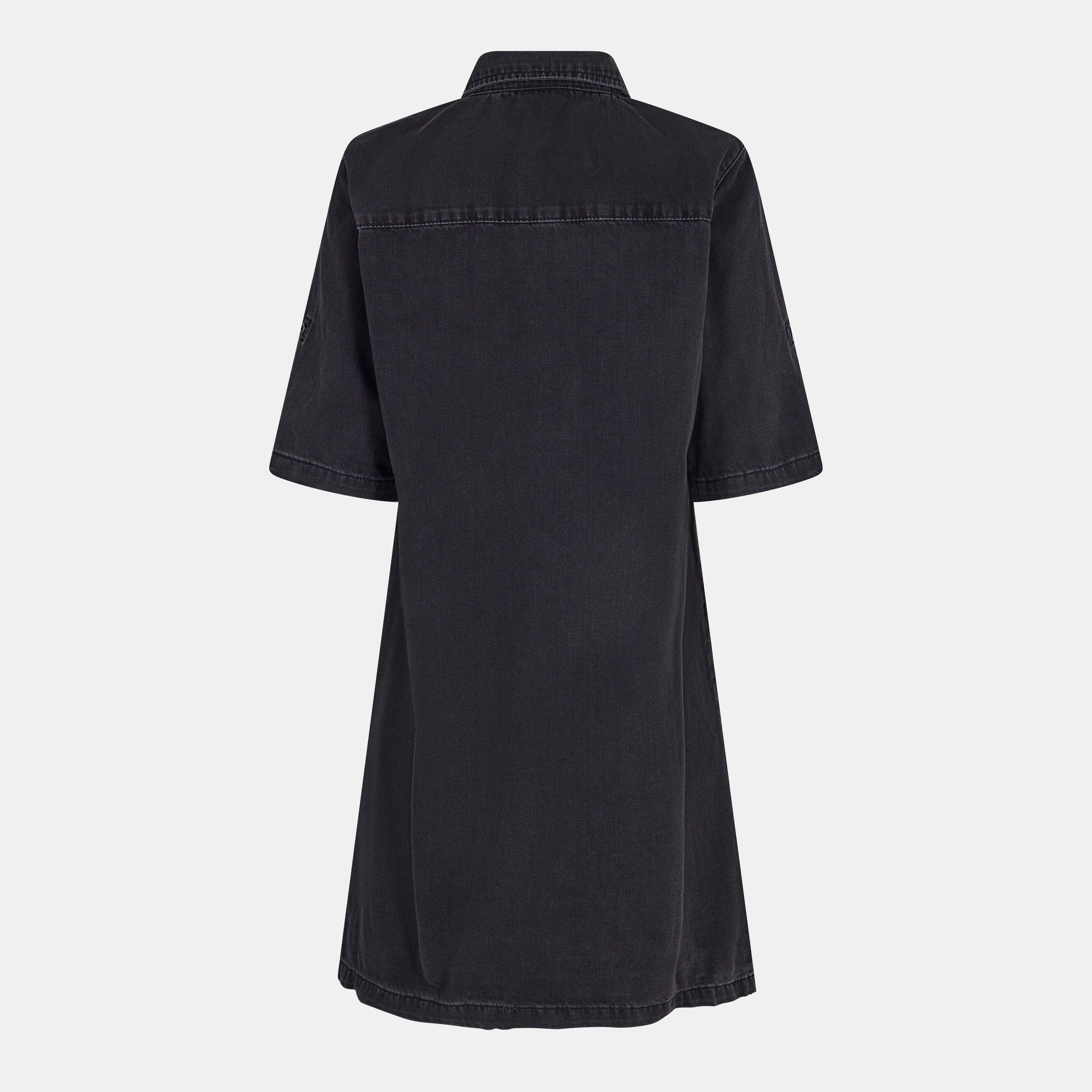 Schwarz - Noisy May - SS Denim Dress Ld99 - 2
