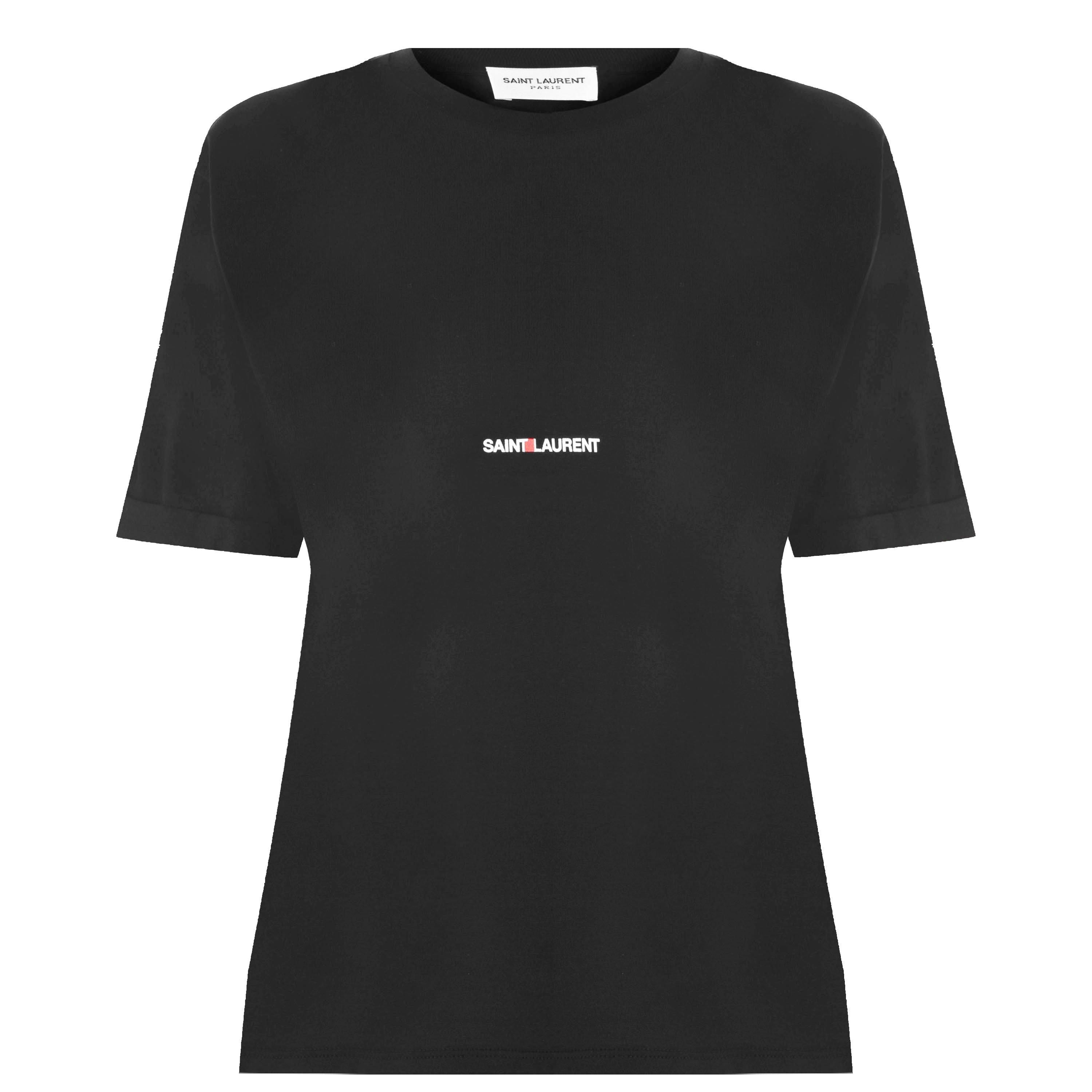Saint Laurent | Rive Gauche T-Shirt | Regular Fit T-Shirts