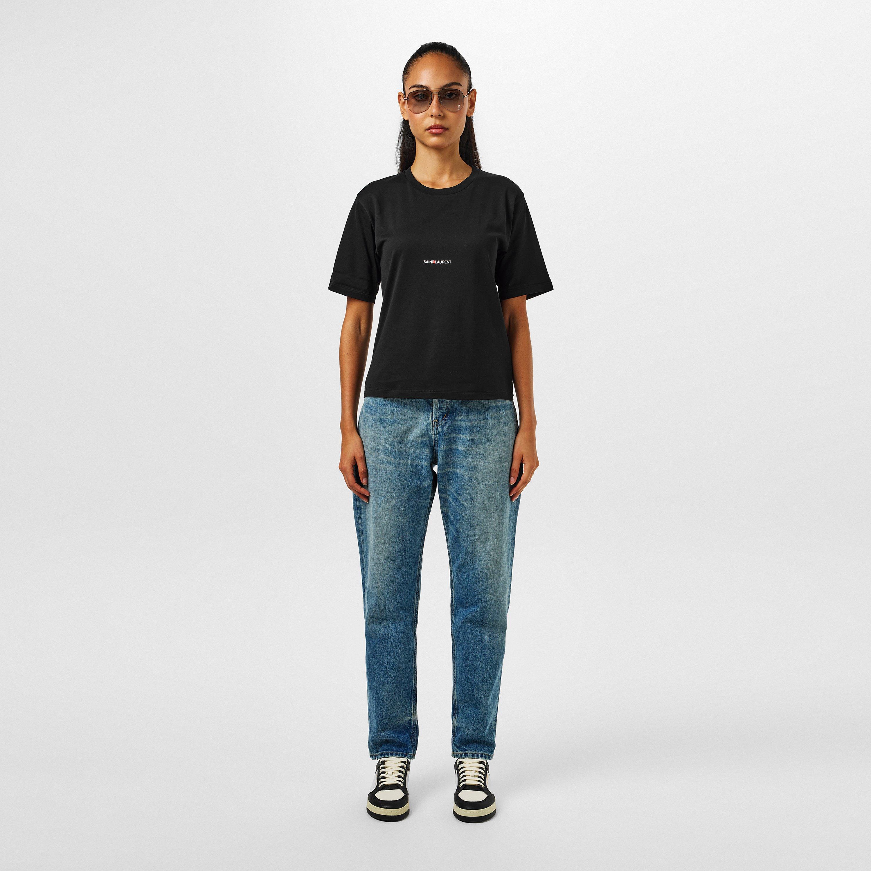 Black 1000 - Saint Laurent - Rive Gauche T-Shirt - 6